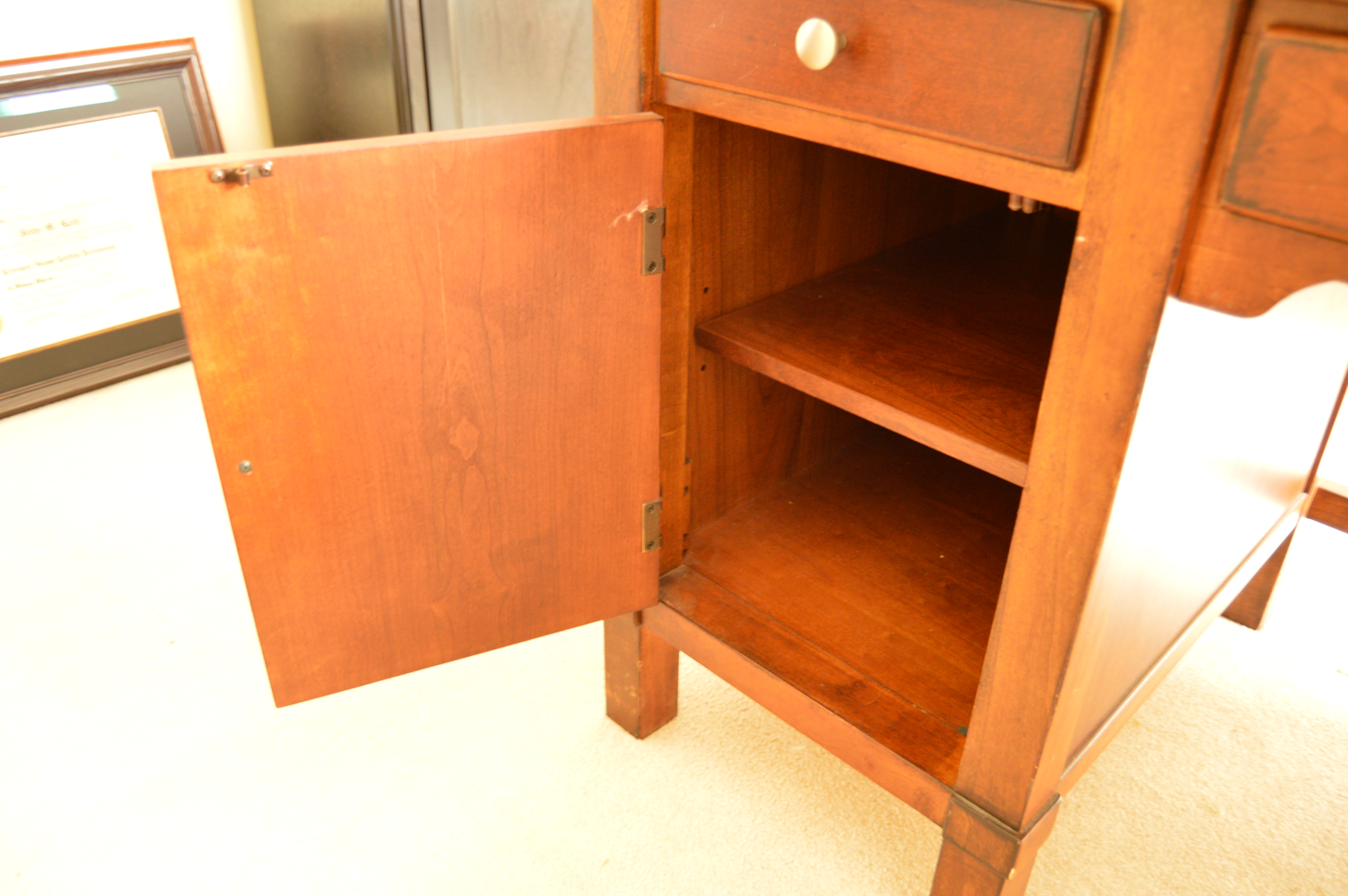 Drexel Heritage Executive Style Desk with Leather Office Chair