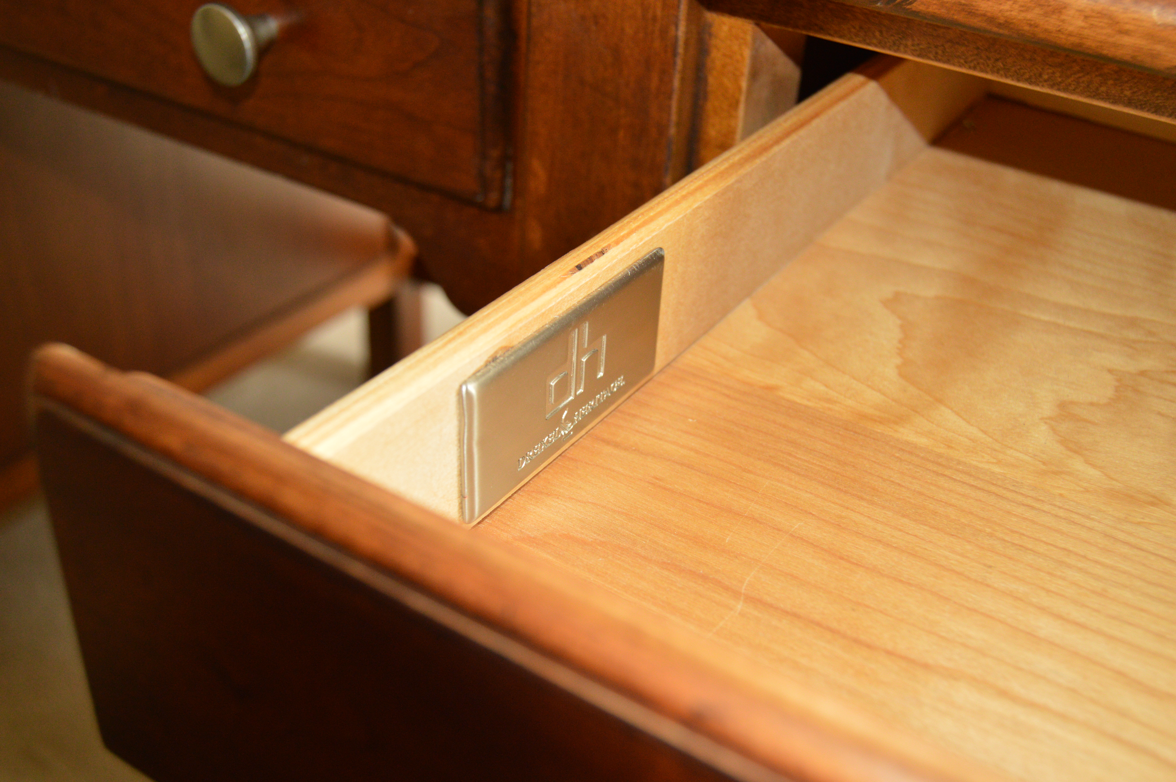 Drexel Heritage Executive Style Desk with Leather Office Chair