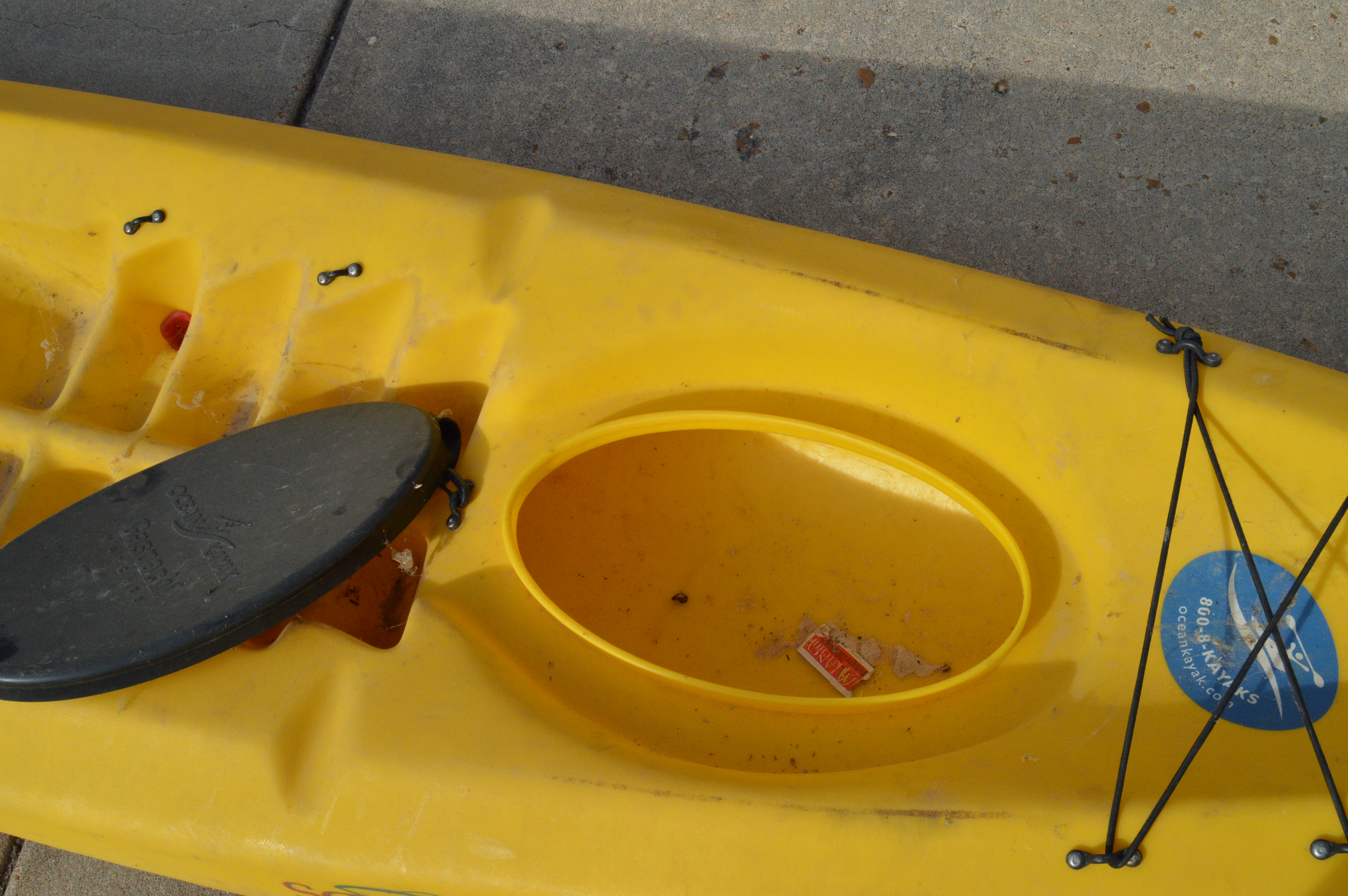 Ocean Kayak Classic "Scrambler XT" and Old Town "Guide" Kayaks