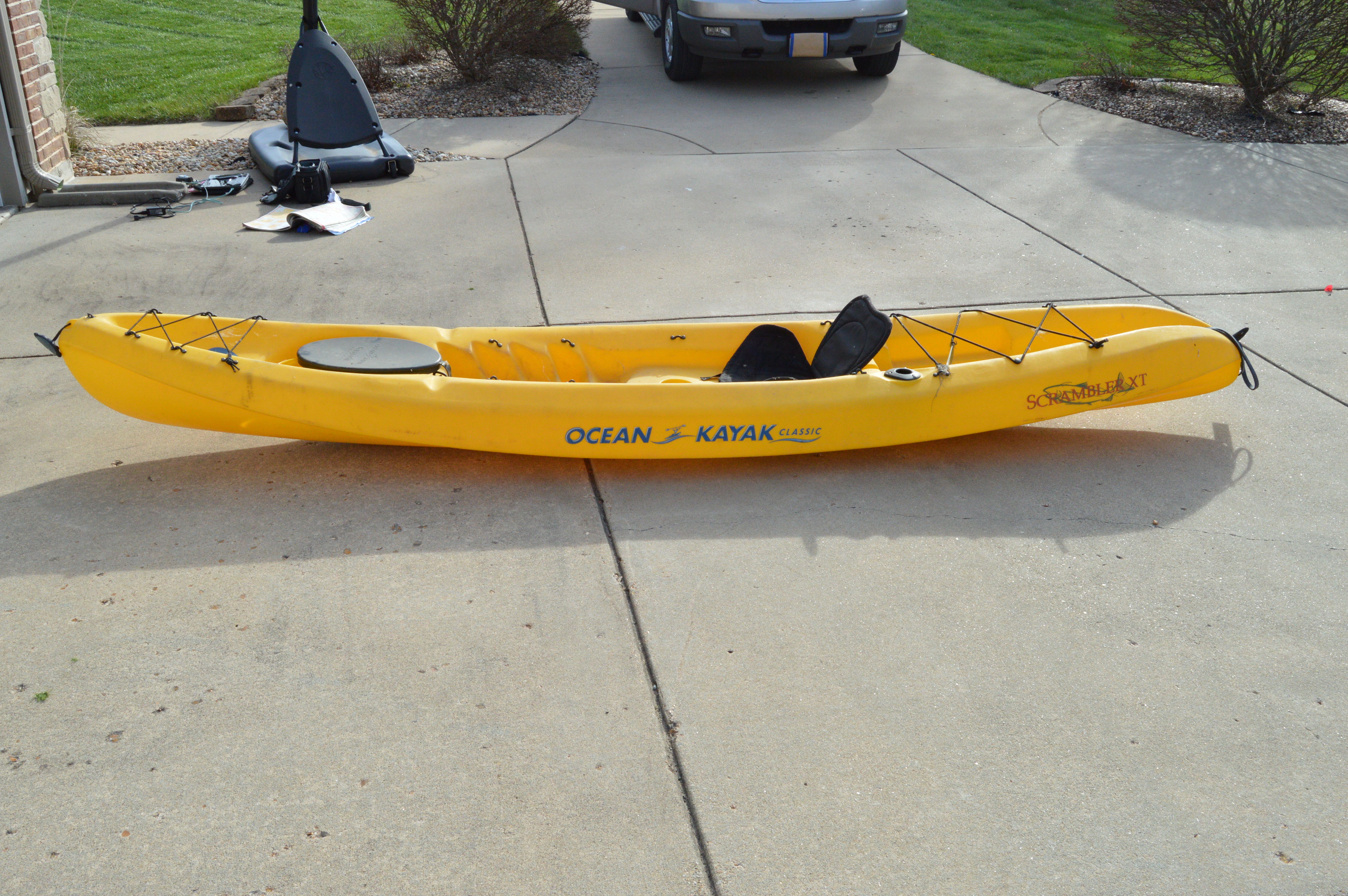 Ocean Kayak Classic "Scrambler XT" and Old Town "Guide" Kayaks