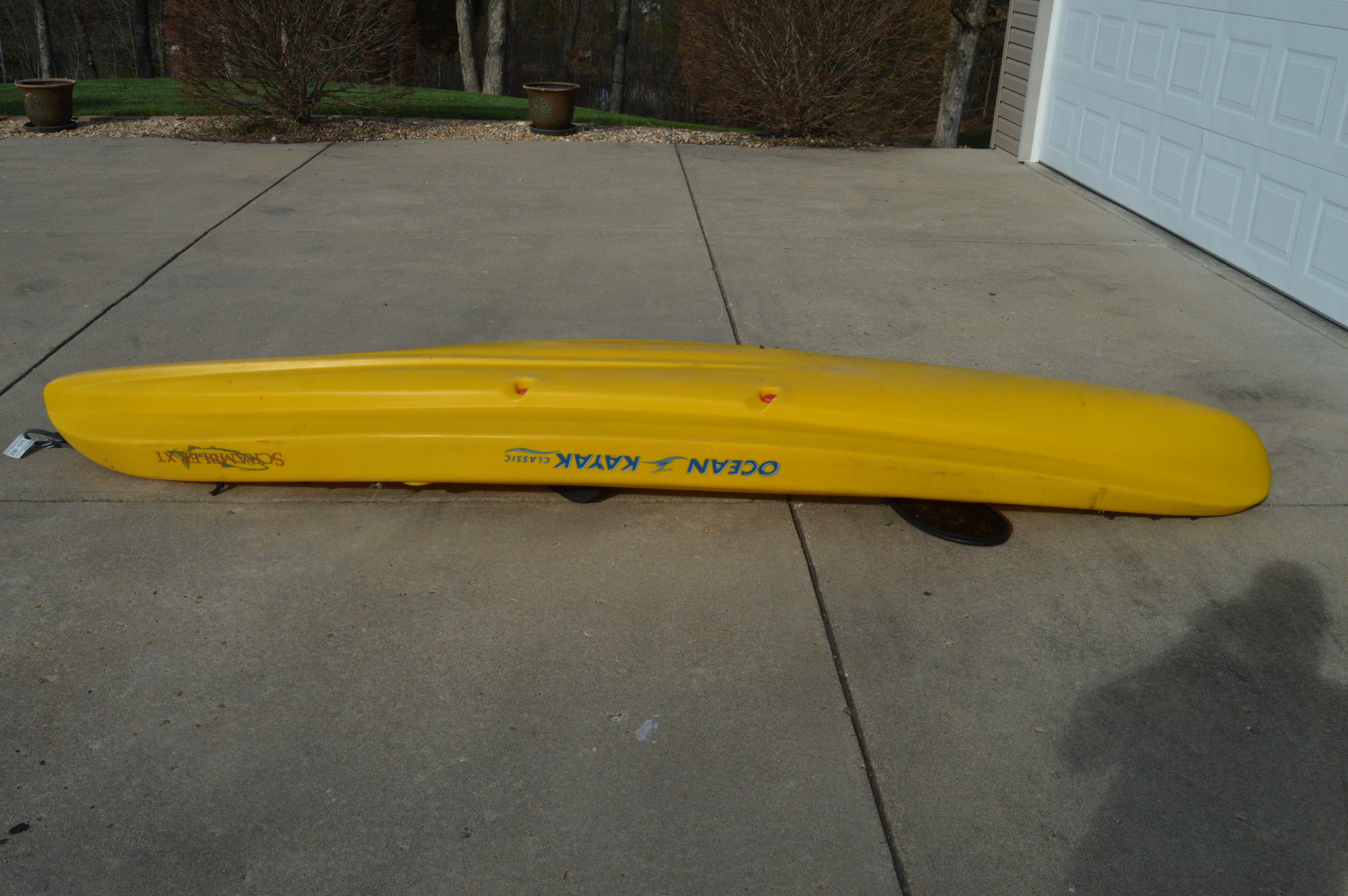 Ocean Kayak Classic "Scrambler XT" and Old Town "Guide" Kayaks