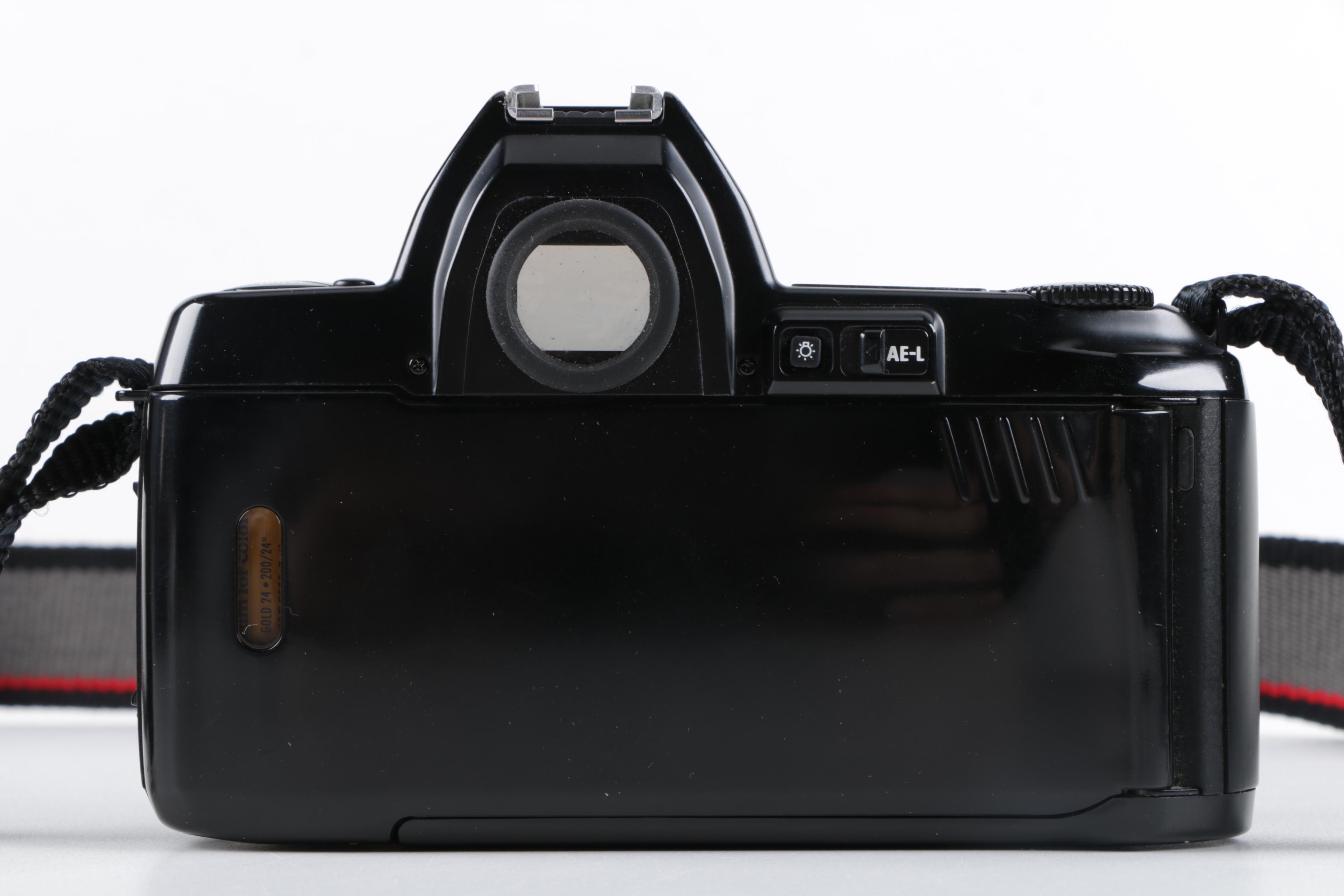 Nikon N8008 Film Camera and Various Accessories