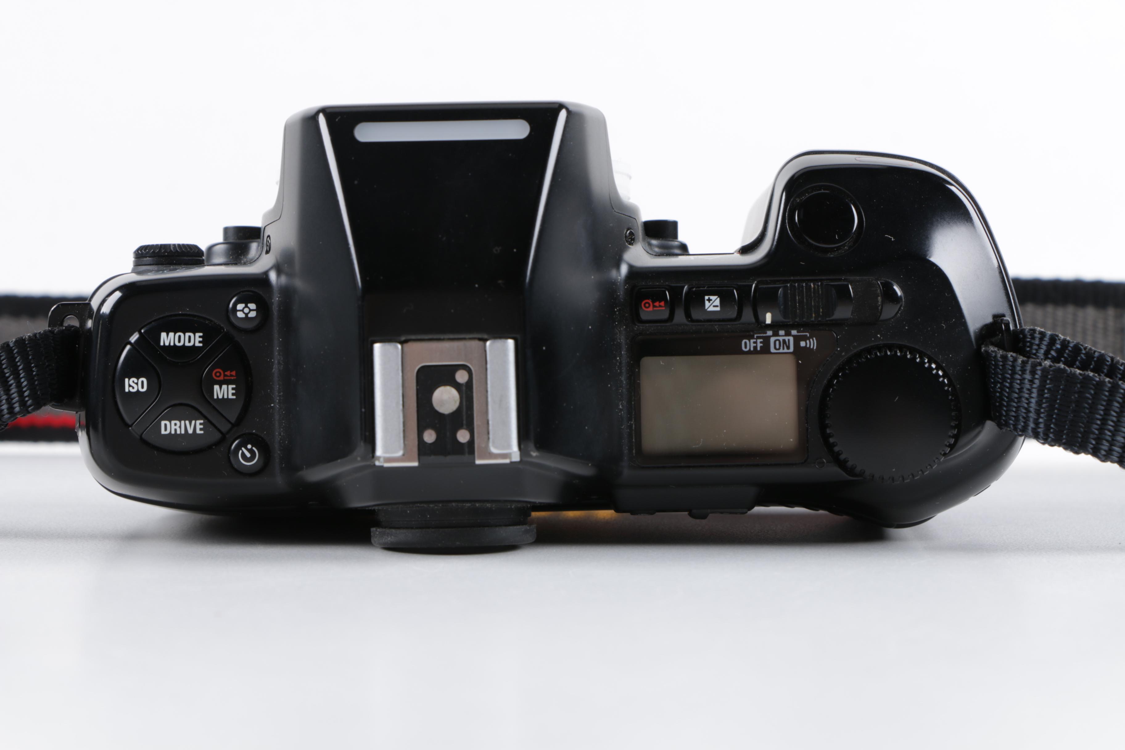 Nikon N8008 Film Camera and Various Accessories