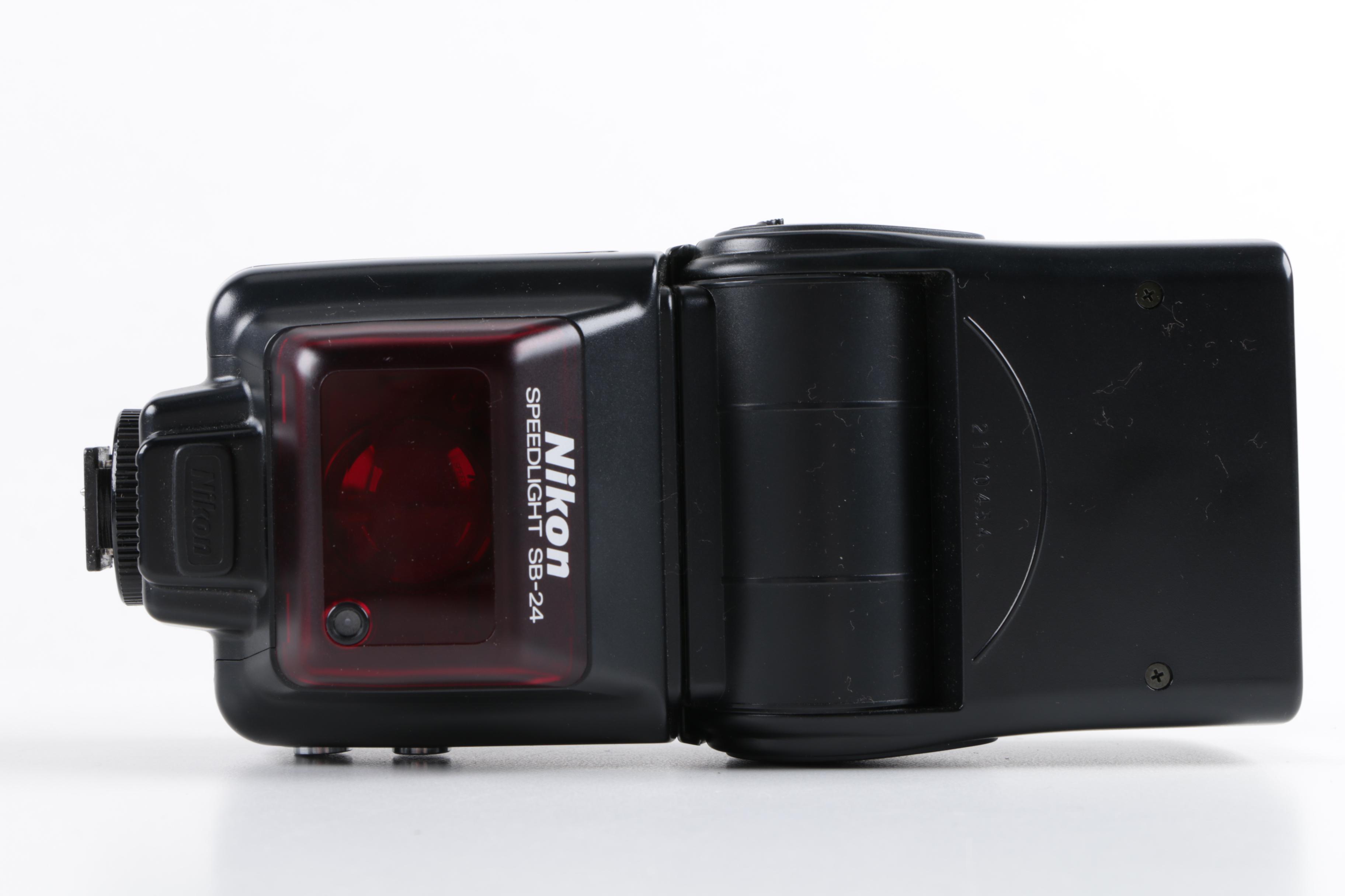 Nikon N8008 Film Camera and Various Accessories