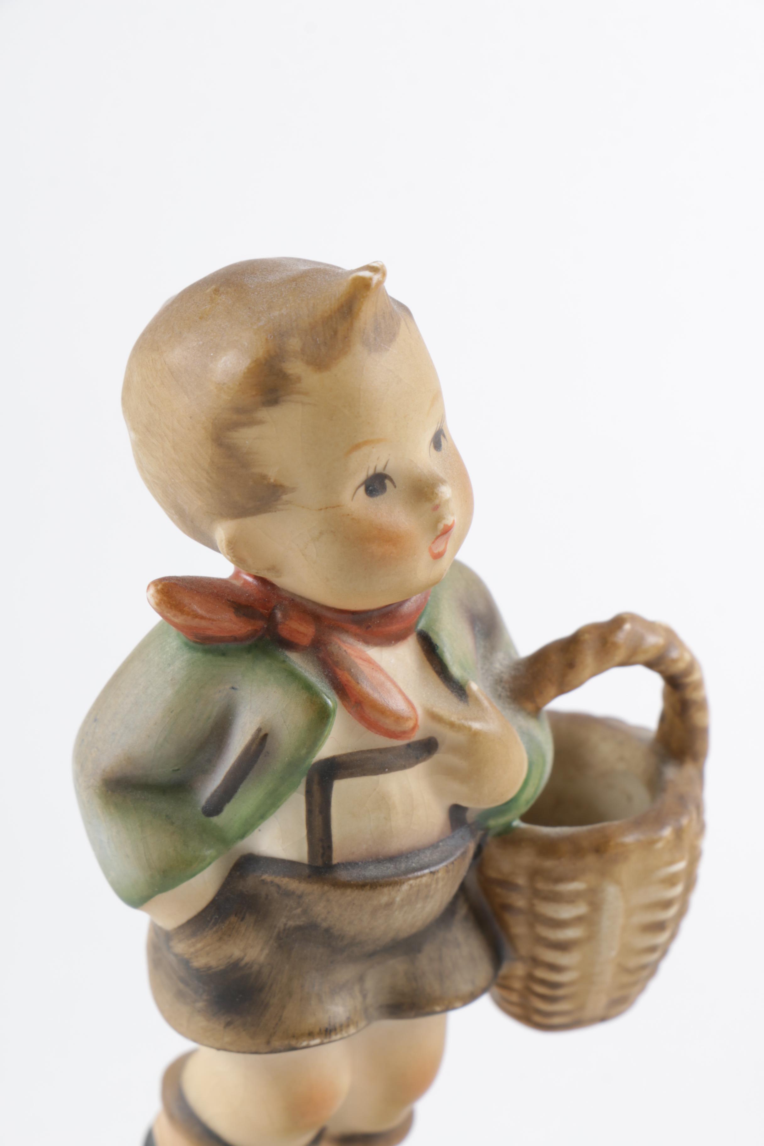 Hummel TMK-3 Figurines, Including "Soloist" and "Village Boy"