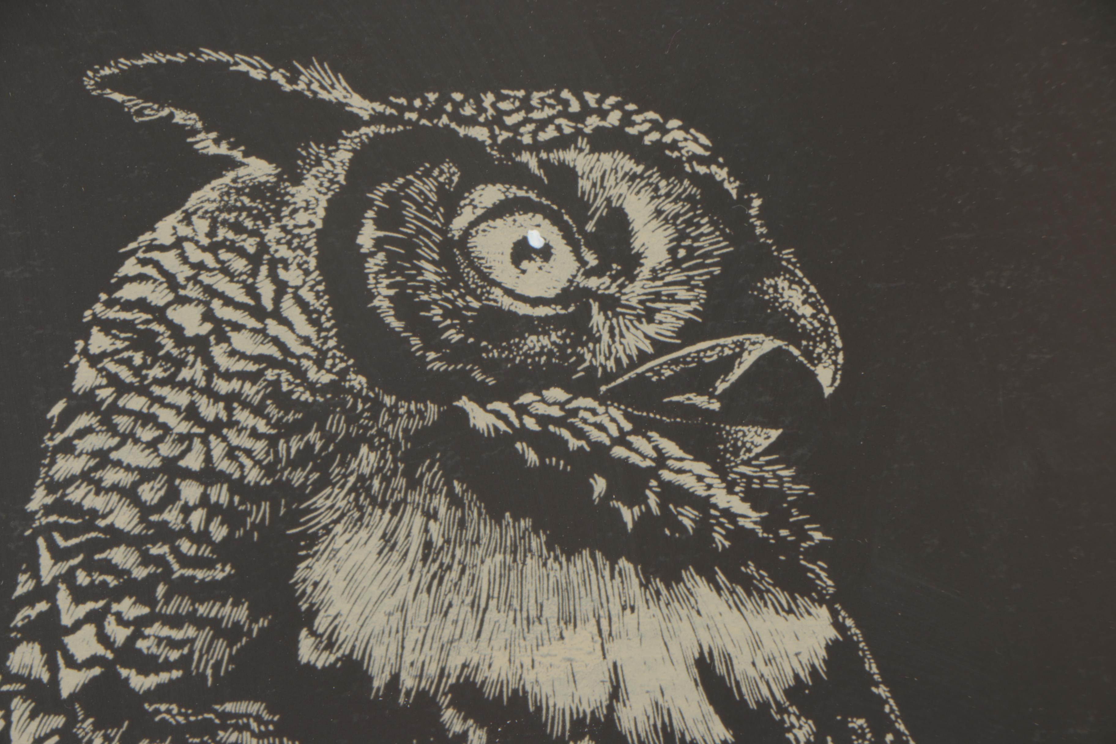 Lou DePaolis Serigraph "Night Hunter"