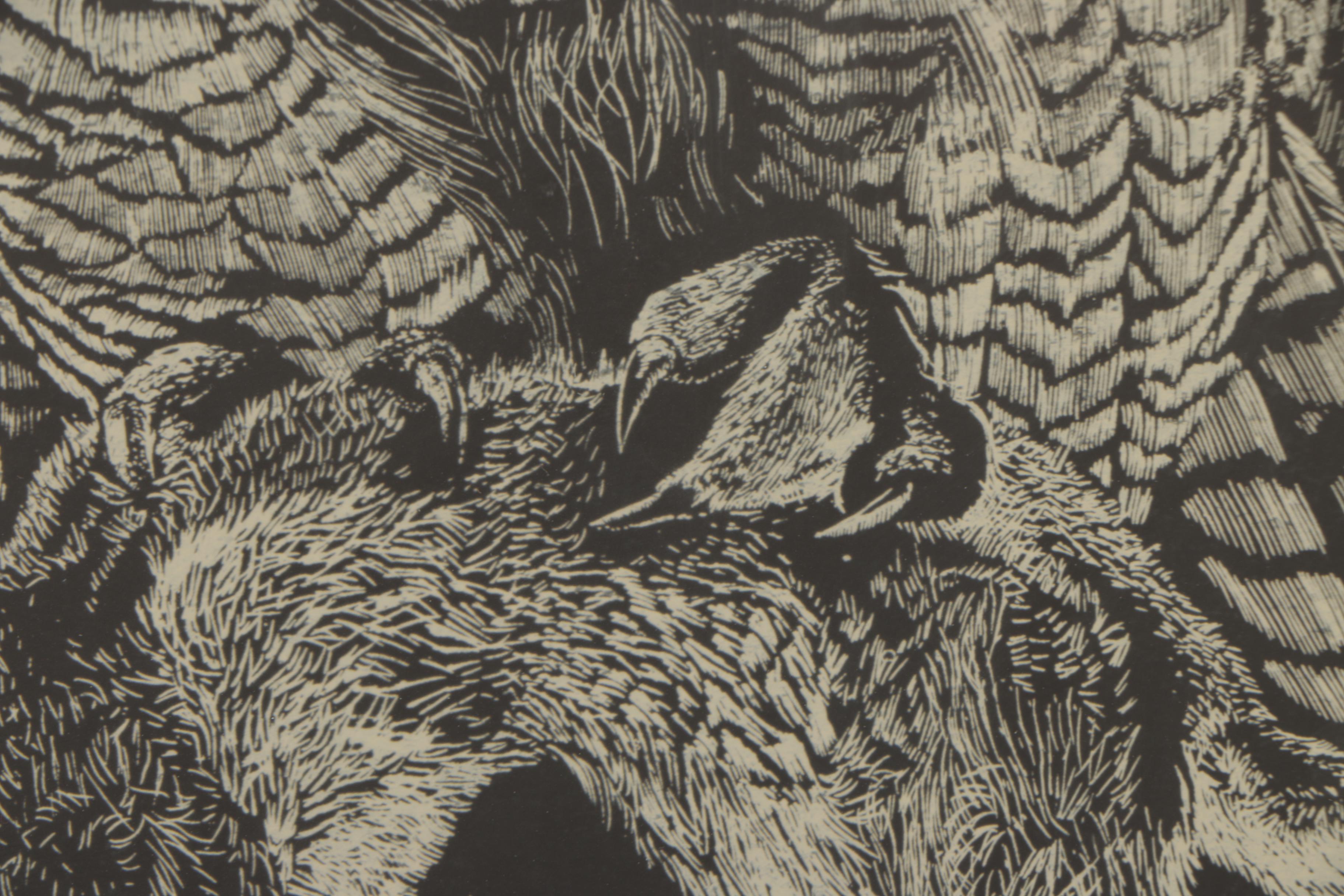 Lou DePaolis Serigraph "Night Hunter"