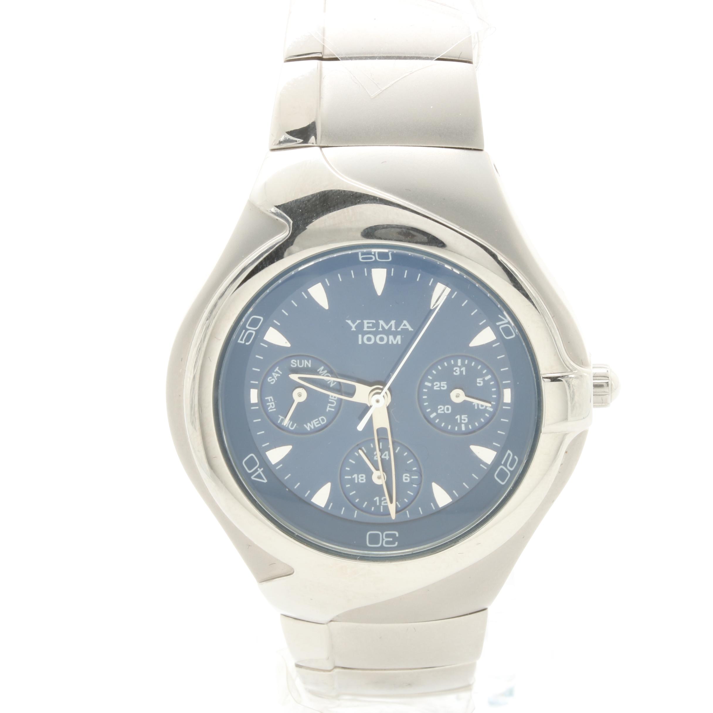 Yema Stainless Steel Analog Watch