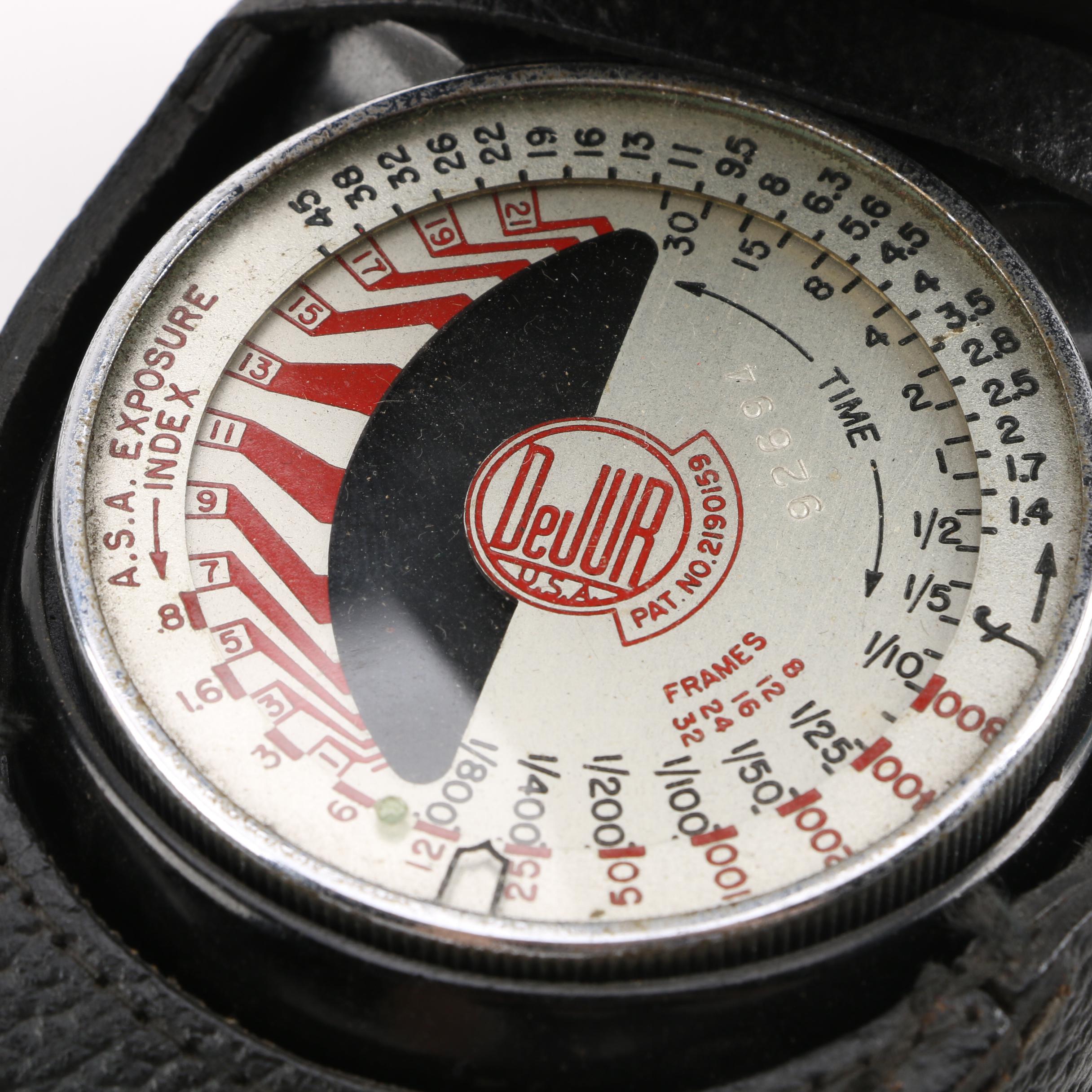 Vintage DeJur Model 50 Exposure Meter