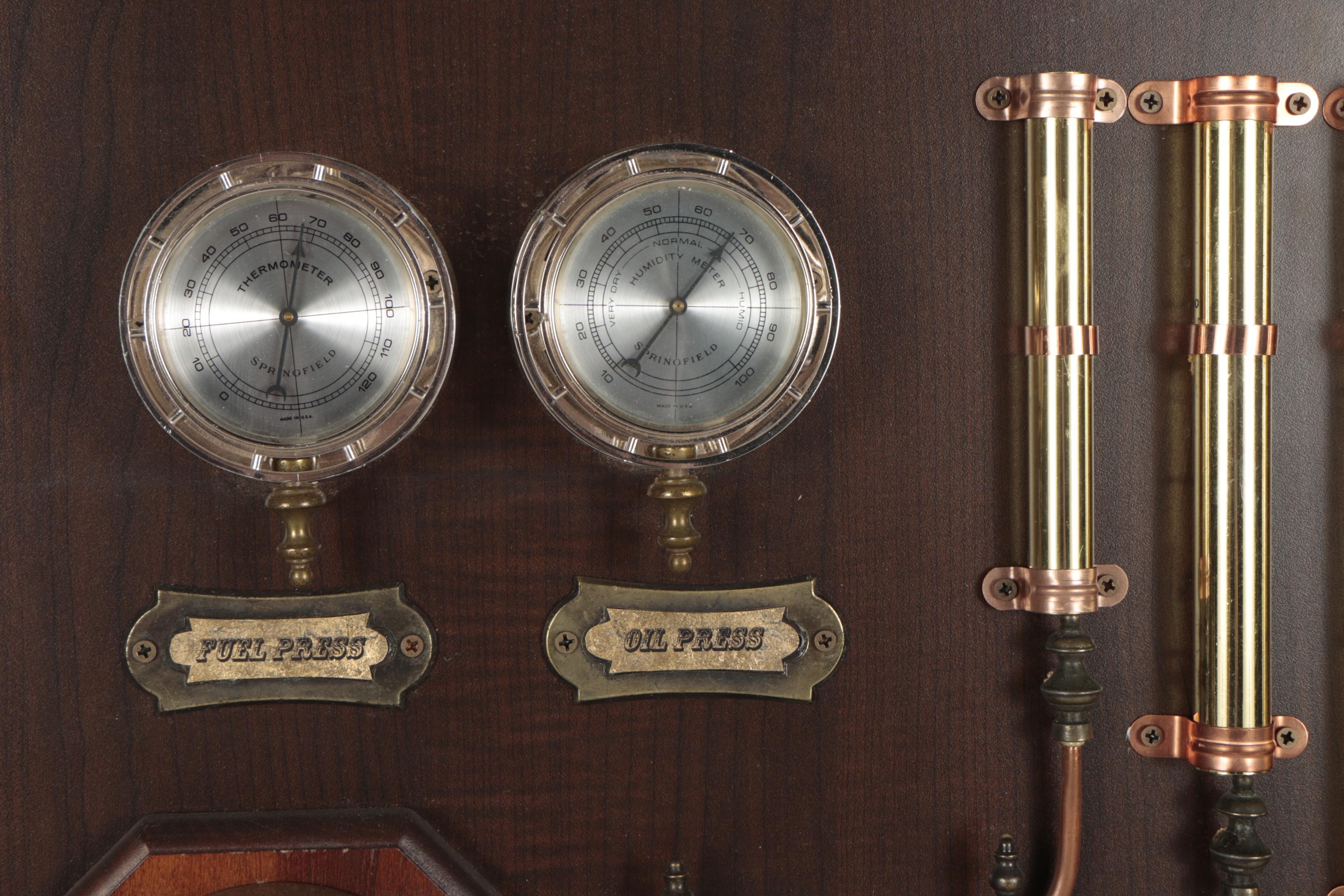 Steampunk Style Decorative Control Panels