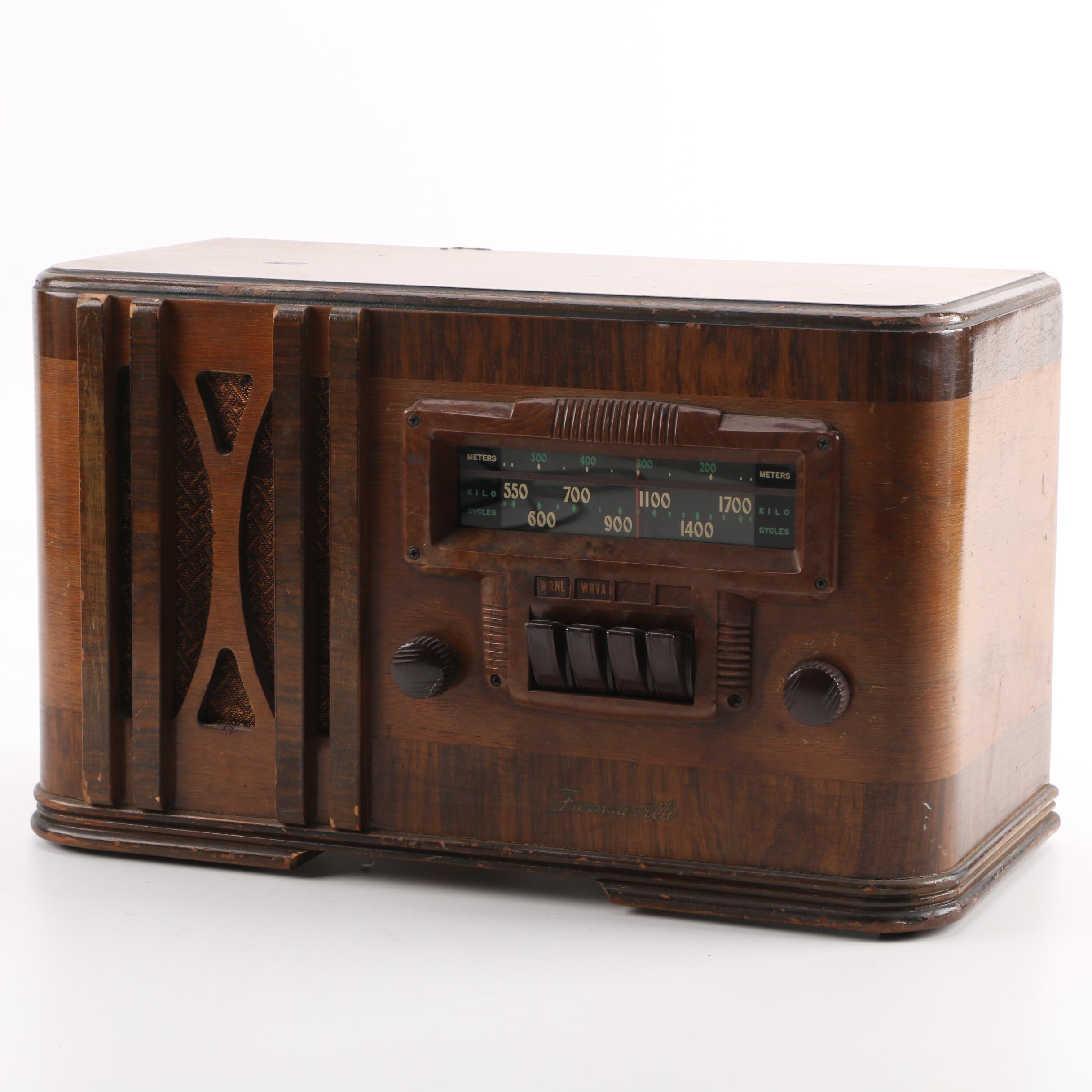 Farnsworth BT55 Model Radio