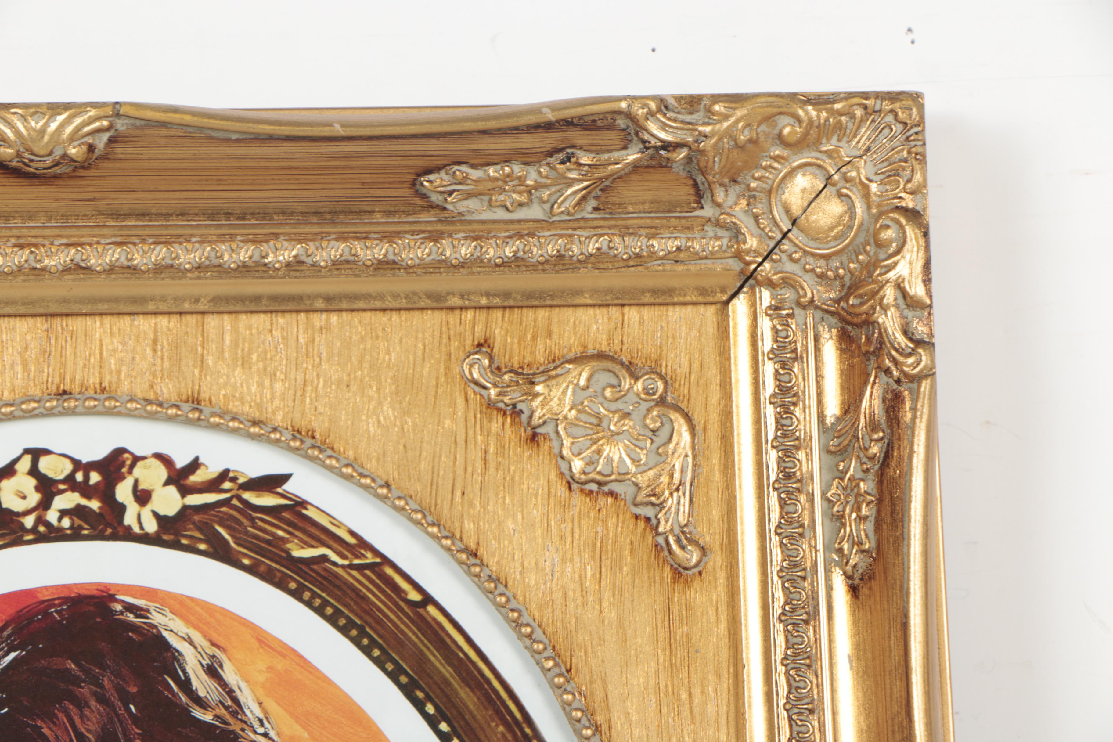 Giclée Print of Scarlett O'Hara and Rhett Butler from "Gone with the Wind"