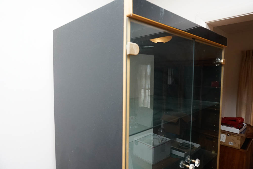 Bauhaus Designs Contemporary Glass Display Cabinet