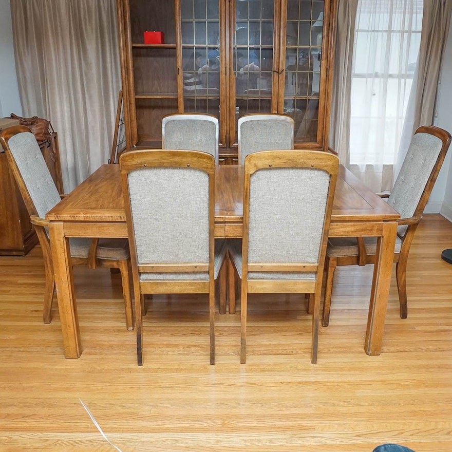 Vintage Dining Table and Chairs by Burlington House Furniture