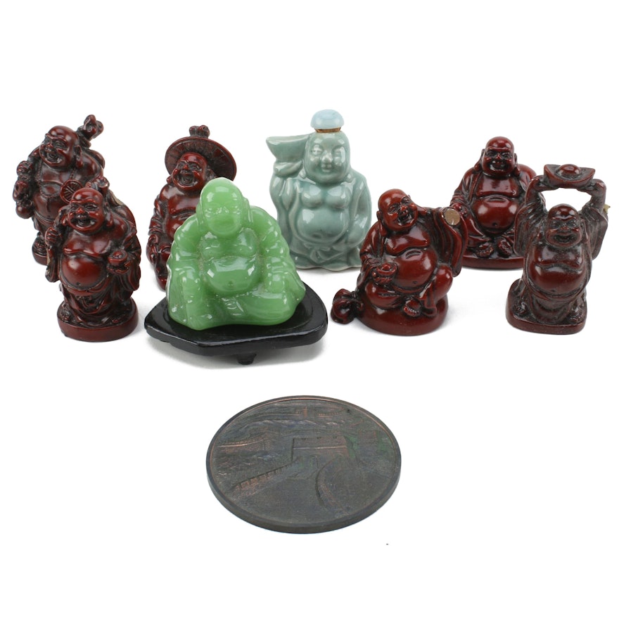 Chinese Budai Figurines