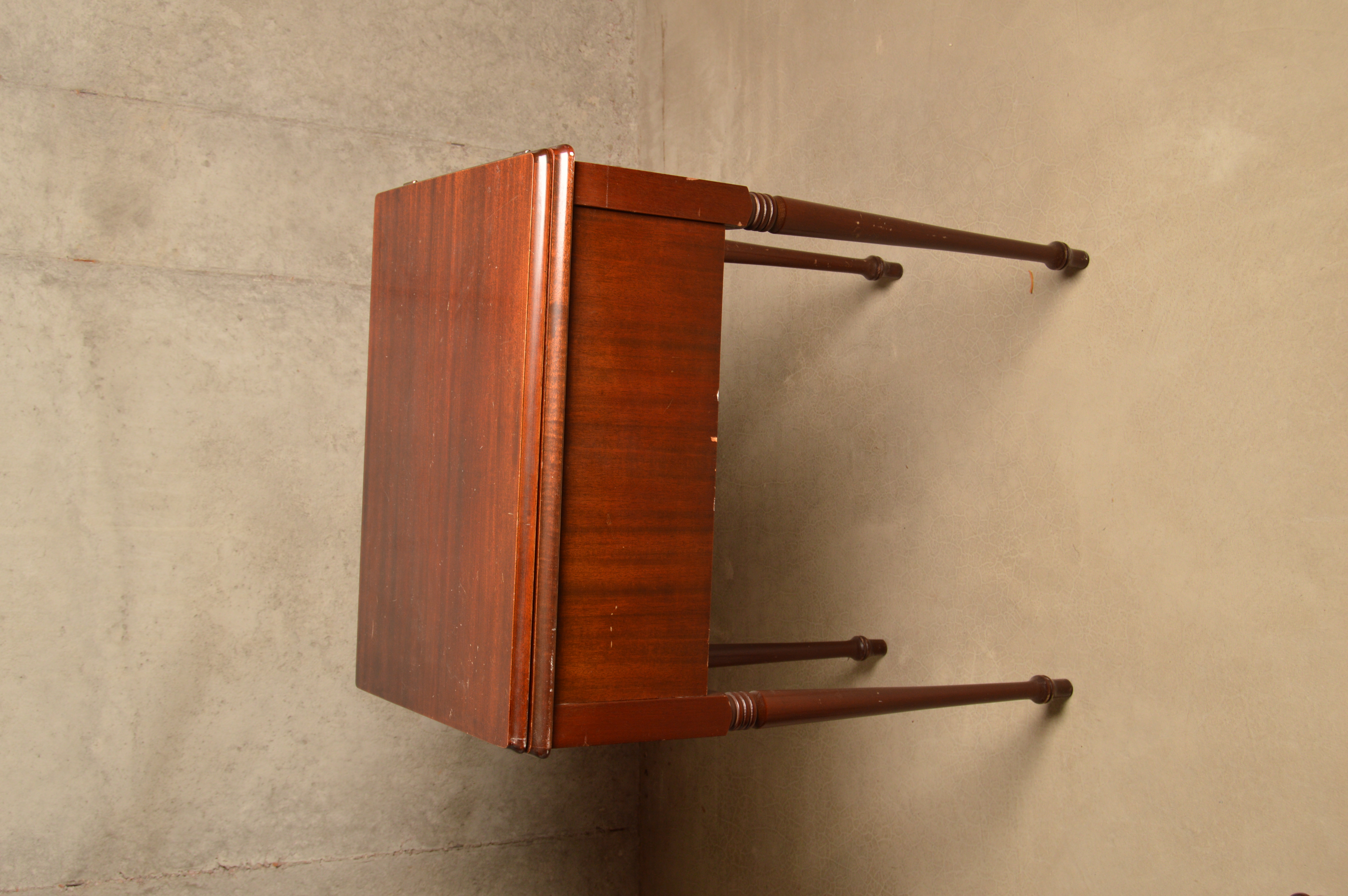Singer Sewing Machine with Cabinet and Bench, Circa 1955