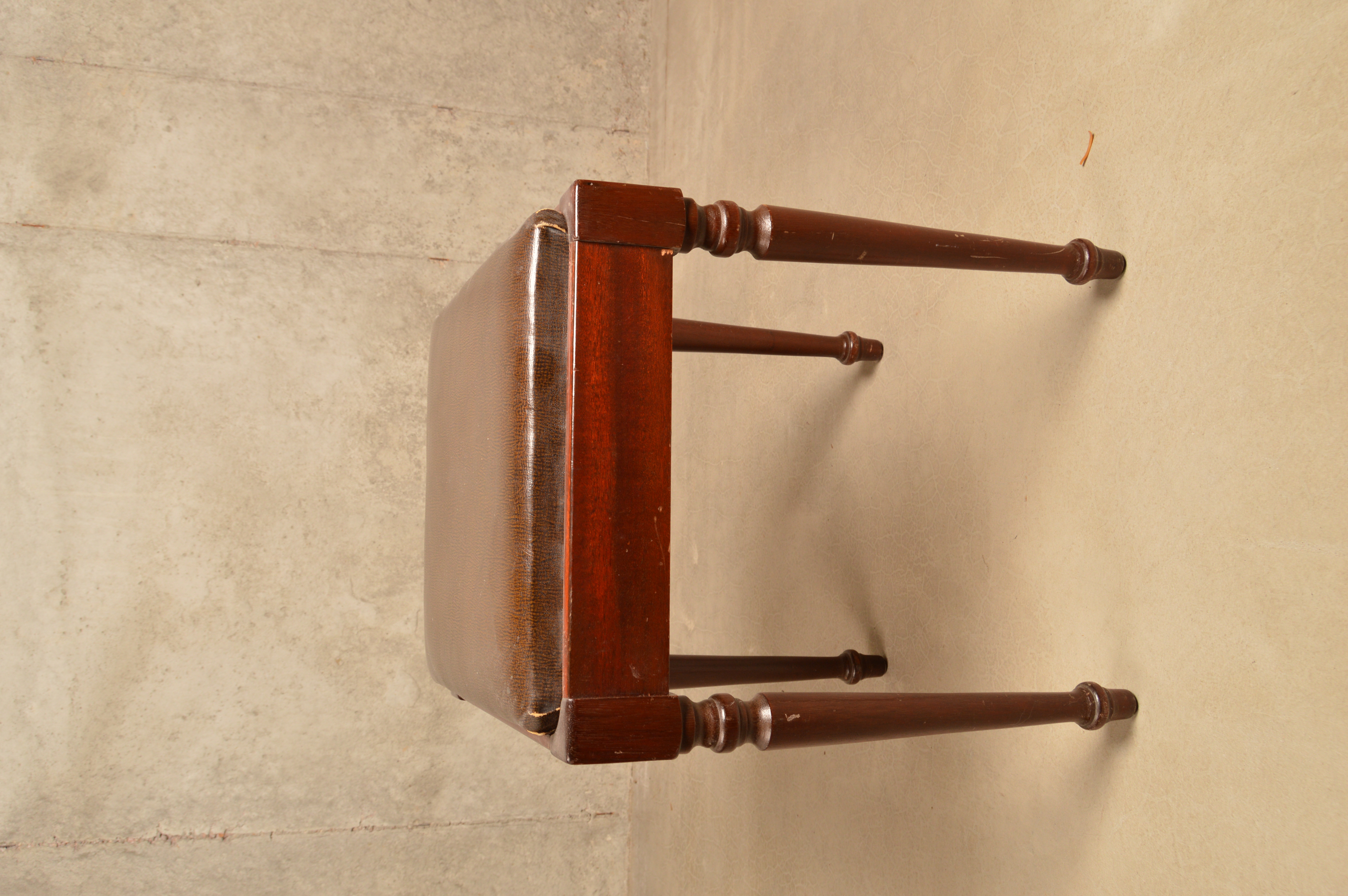 Singer Sewing Machine with Cabinet and Bench, Circa 1955