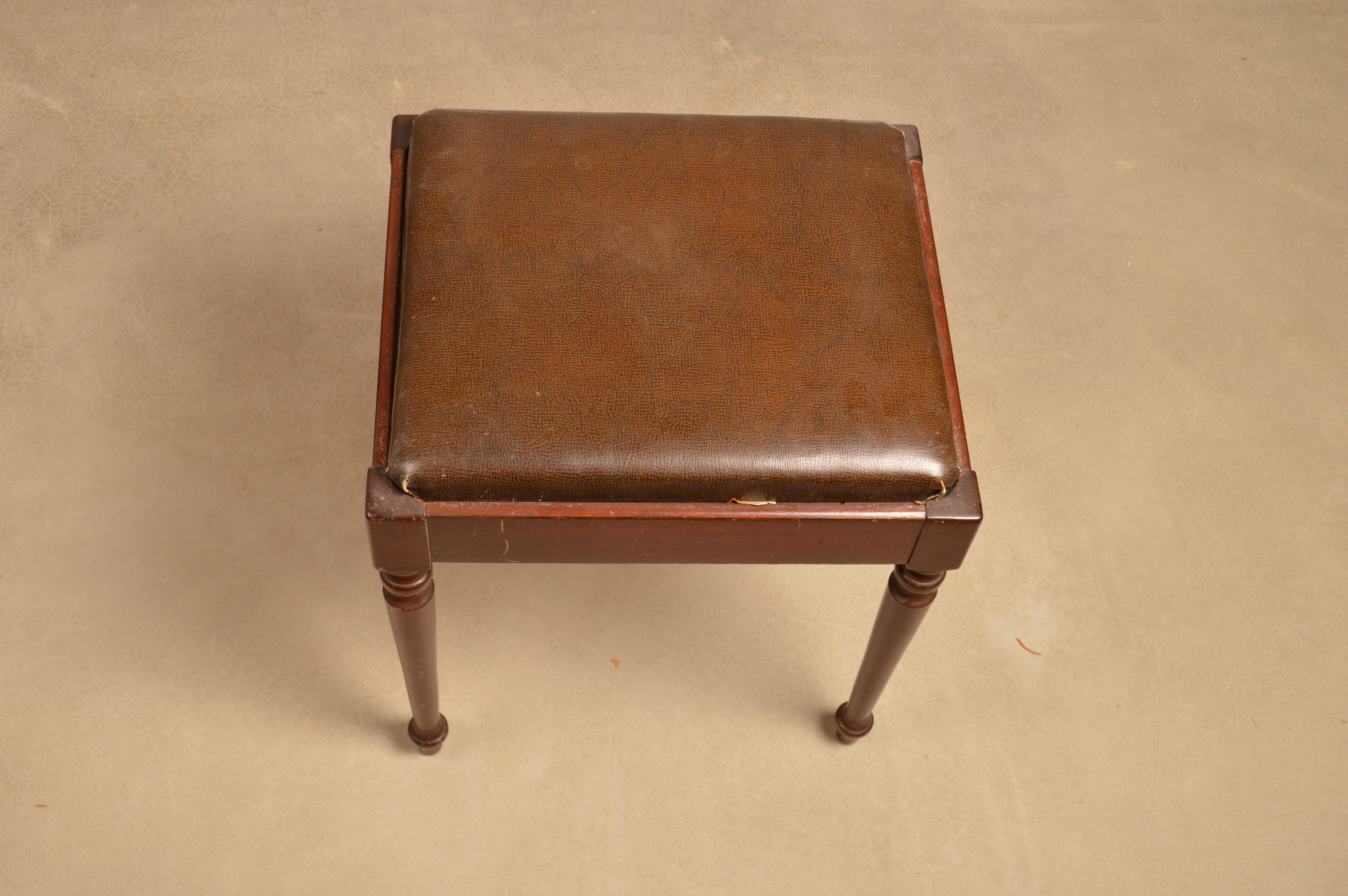 Singer Sewing Machine with Cabinet and Bench, Circa 1955