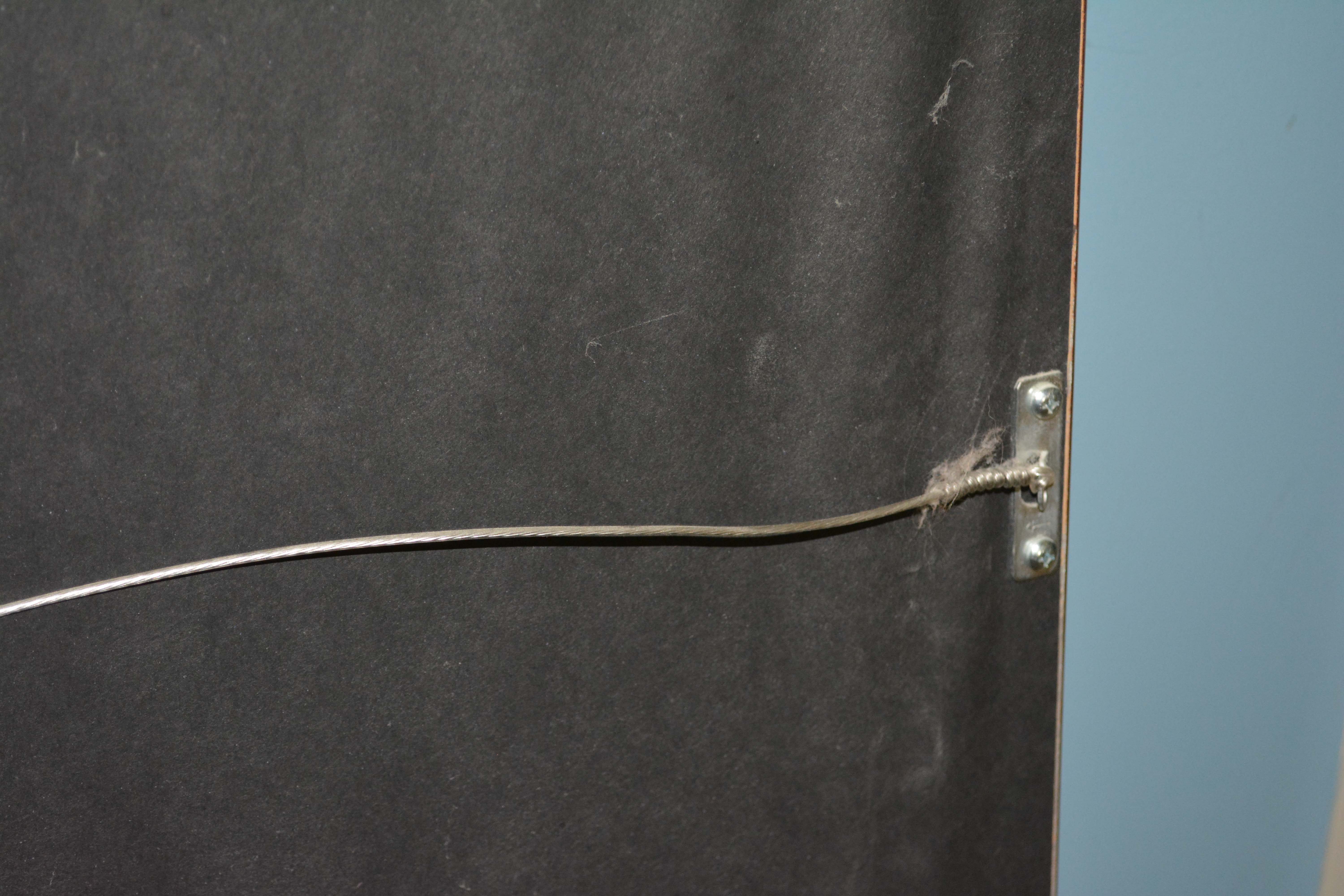 Antique Signed Planographic Print of Couple