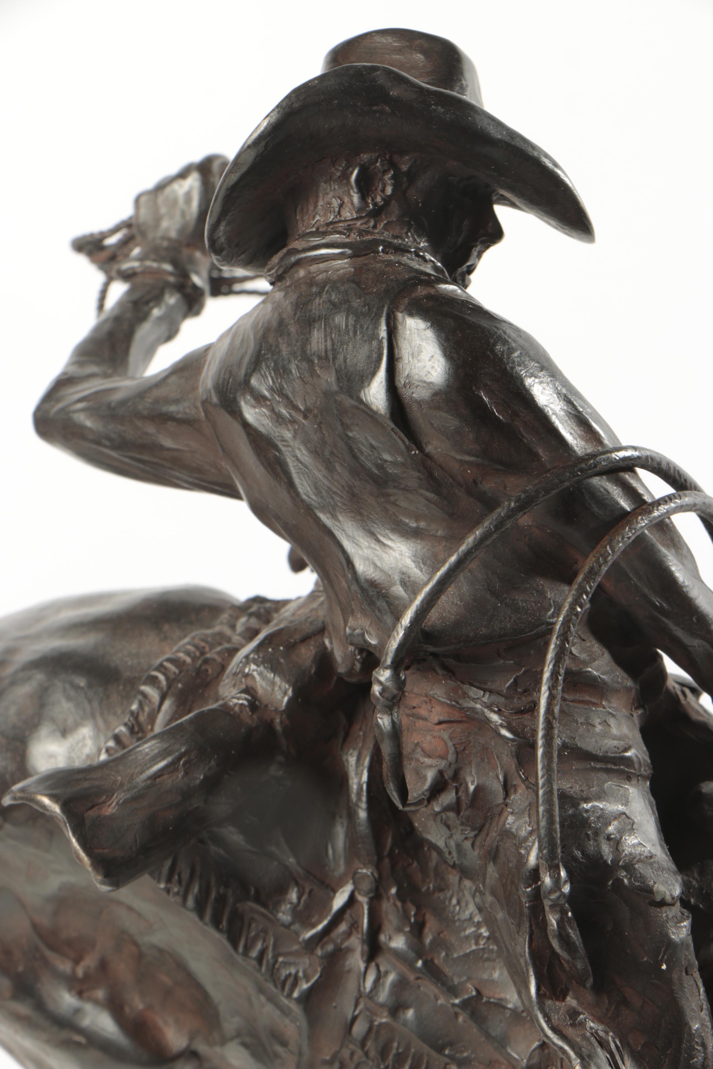 1990 Limited Edition Bronze Recast Sculpture After G. Harvey "Barely There"