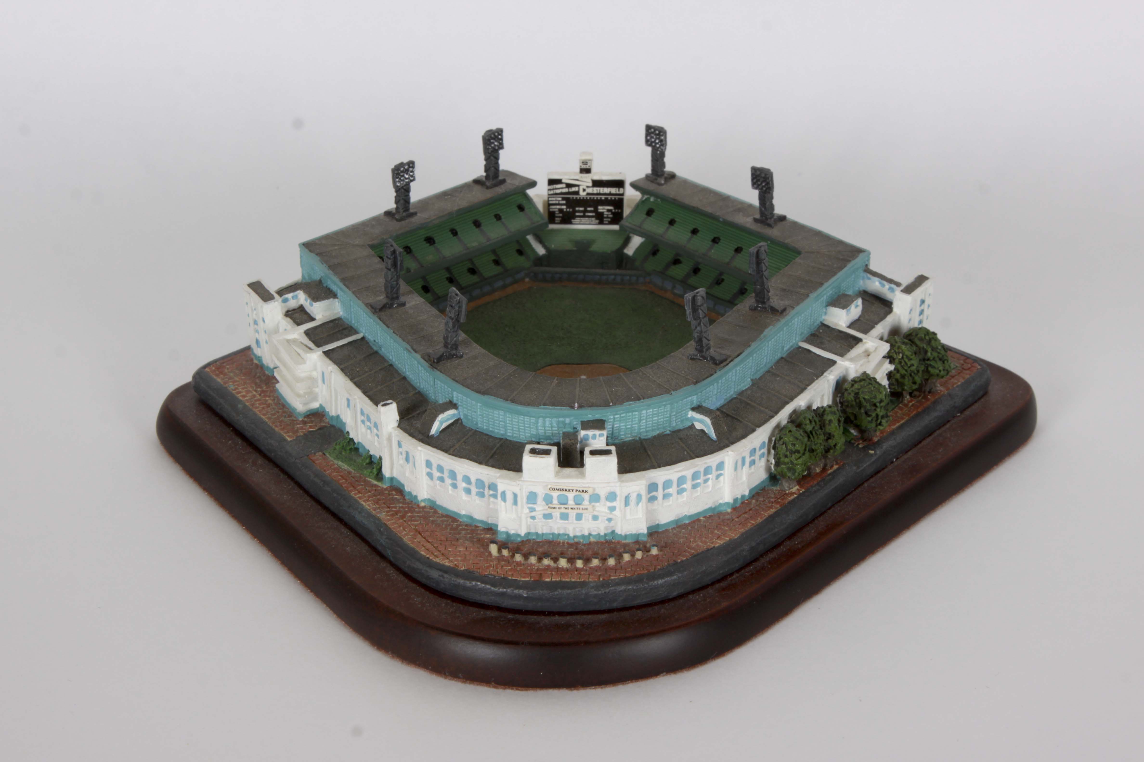 Danbury Mint Replica Baseball Stadiums.