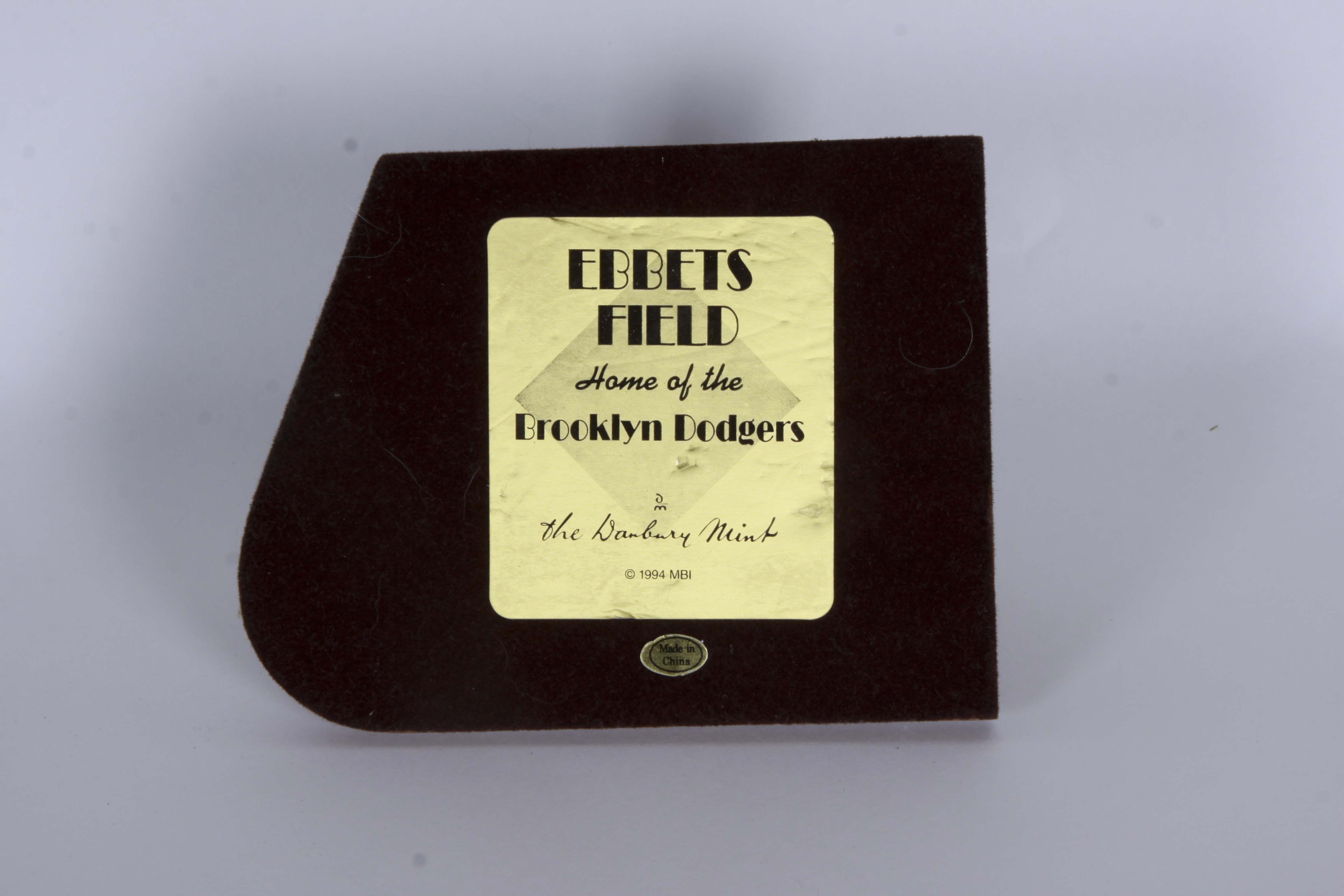 Danbury Mint Replica Baseball Stadiums.