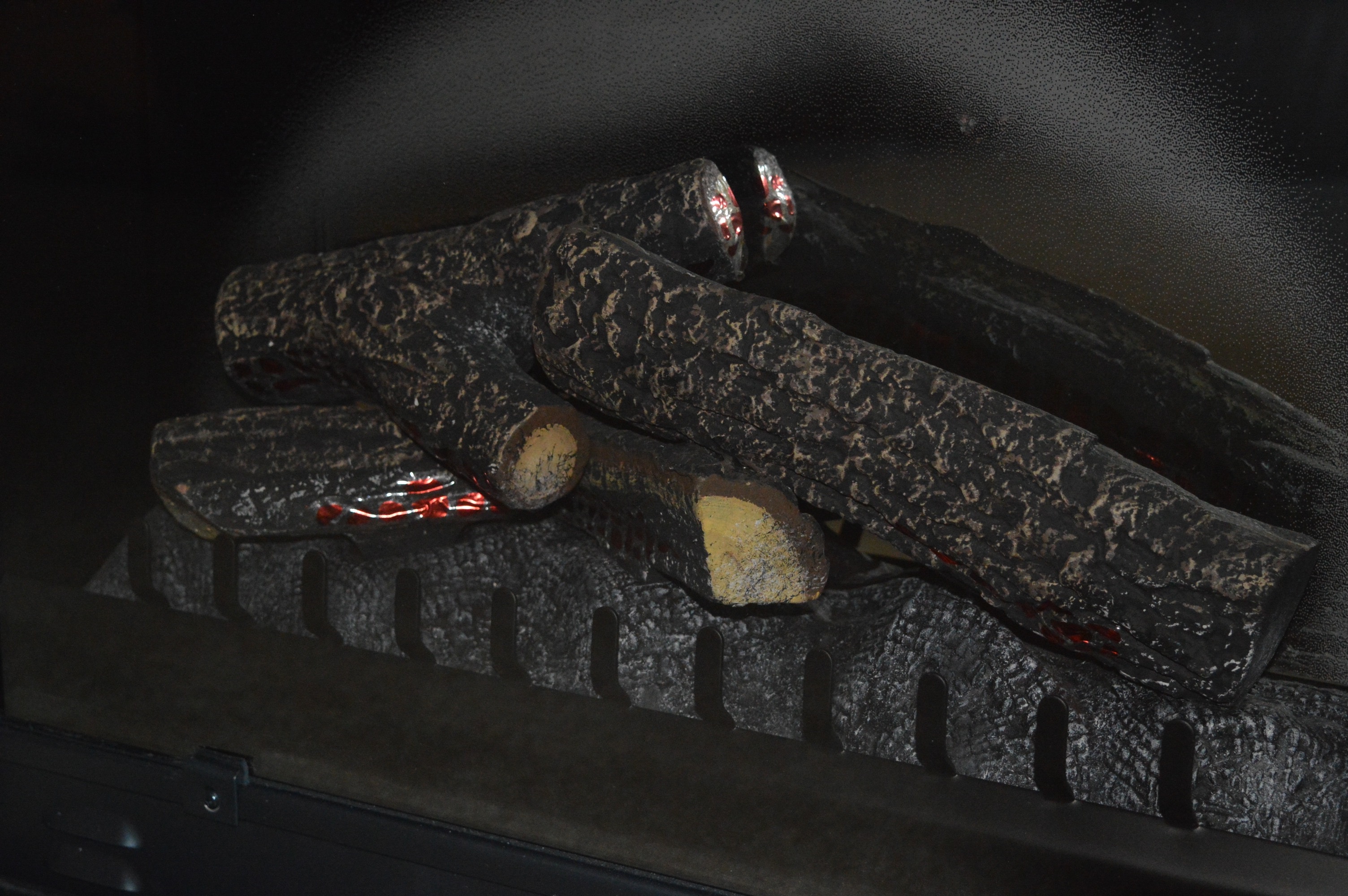 Oak Corner Electric Fireplace