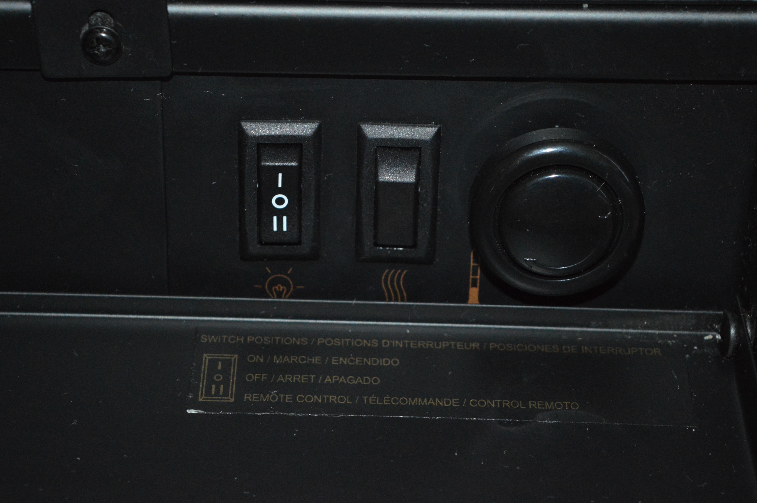 Oak Corner Electric Fireplace