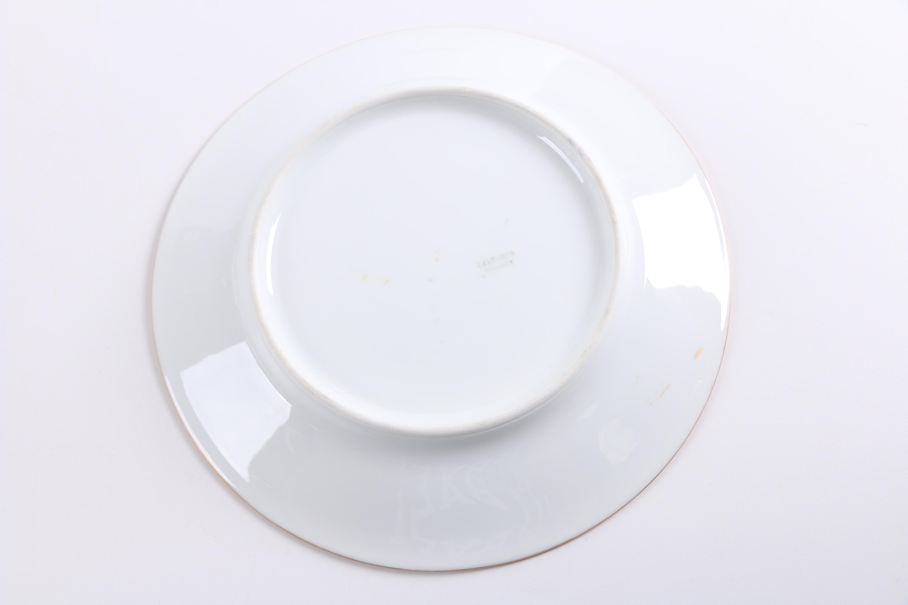 I Godinger Fruits with Sheet Music and Limoges Floral Plates