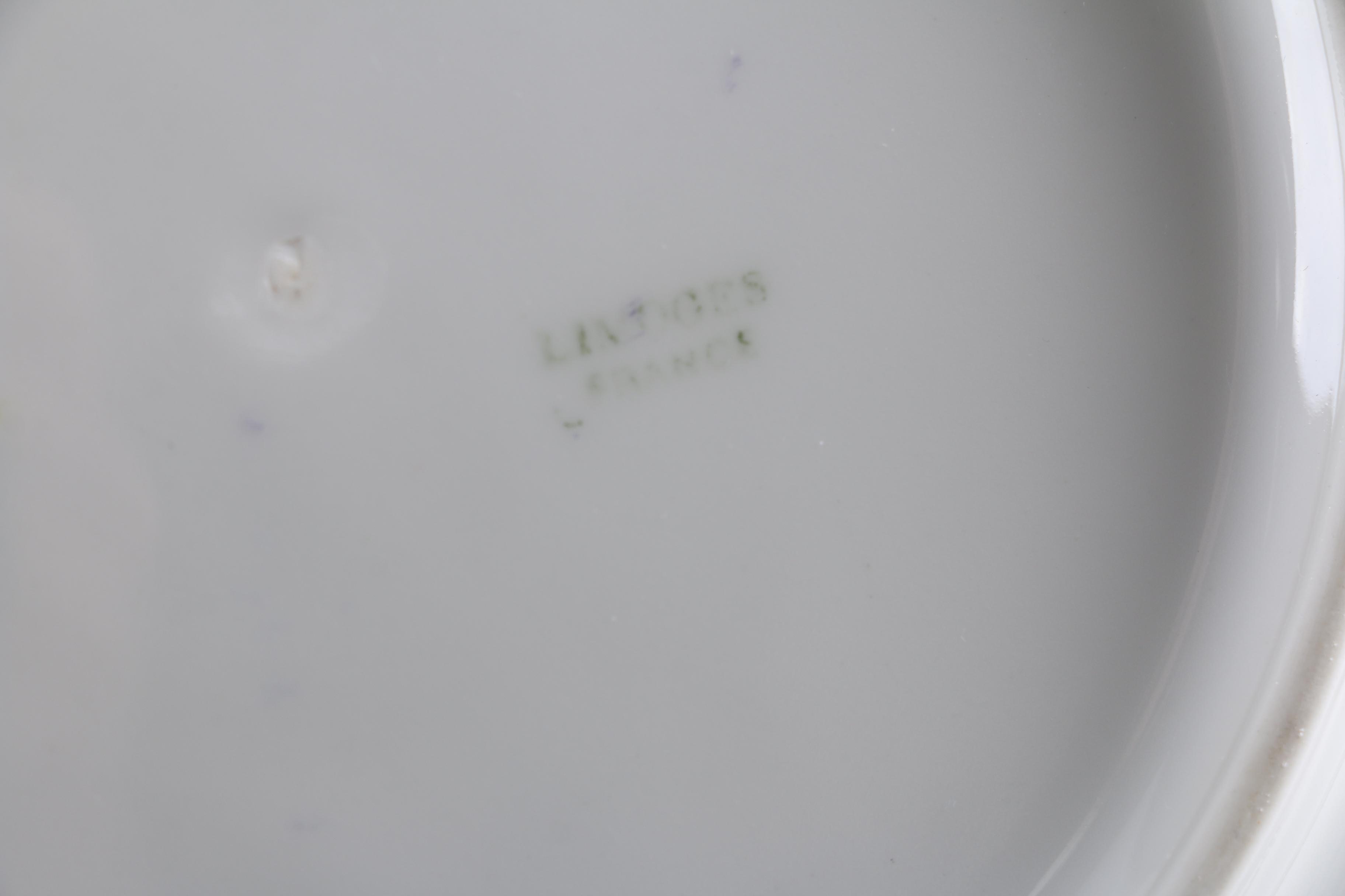 I Godinger Fruits with Sheet Music and Limoges Floral Plates