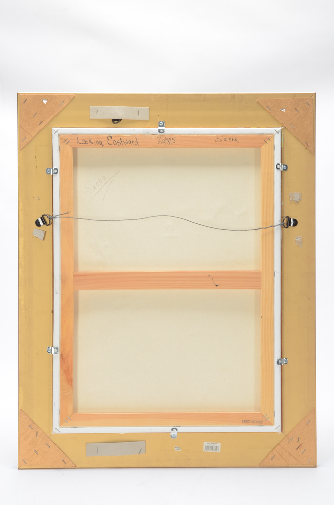 Sanna Acrylic Painting on Canvas "Looking Eastward"