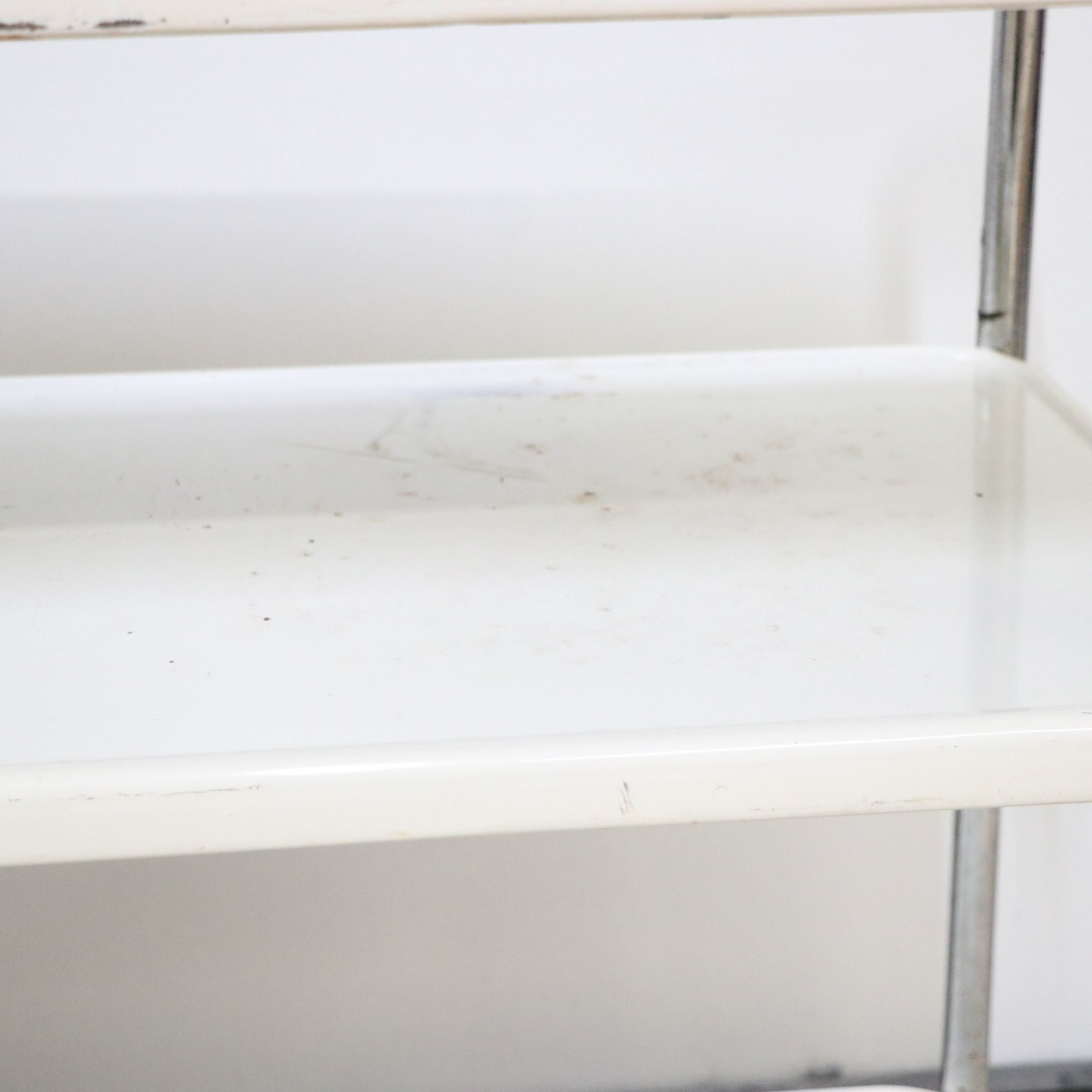 Vintage Enameled Steel Utility Cart