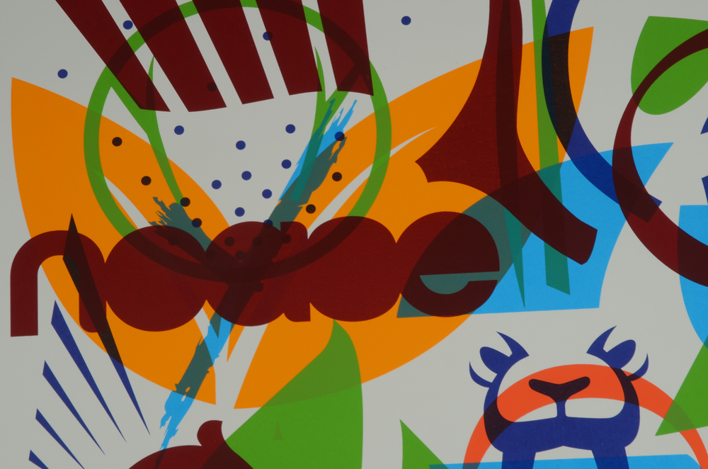 Ryan McGinness Limited Edition Serigraph "Sponsorship REDUX, 2010"