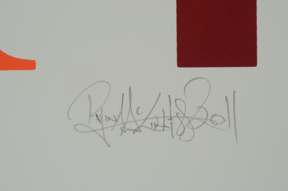 Ryan McGinness Limited Edition Serigraph "Sponsorship REDUX, 2010"