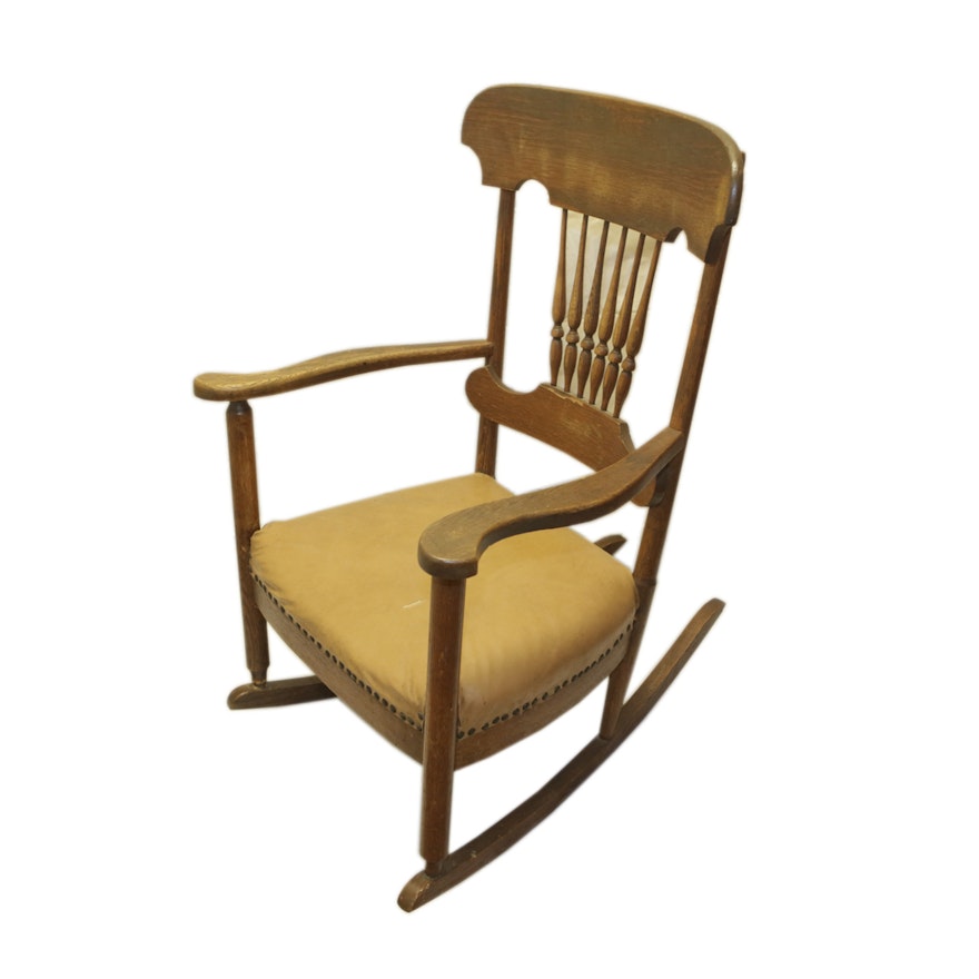 Spindle Back Rocking Chair