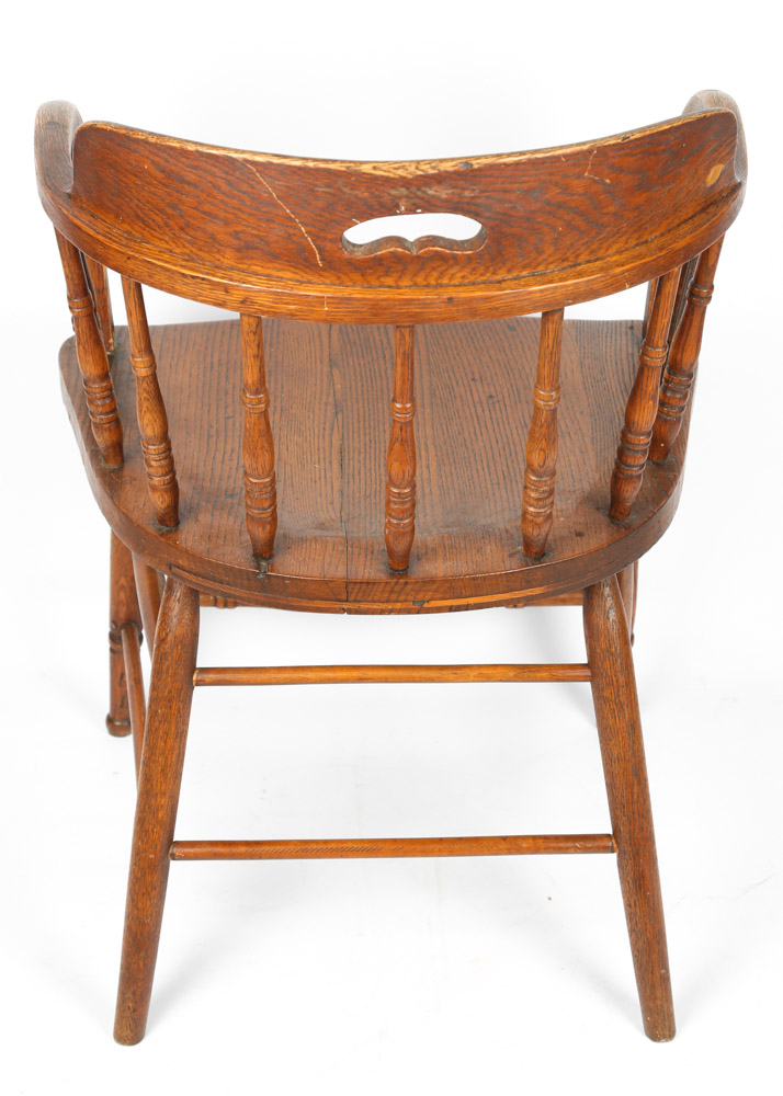 Vintage Colonial Revival Style Tavern Chairs