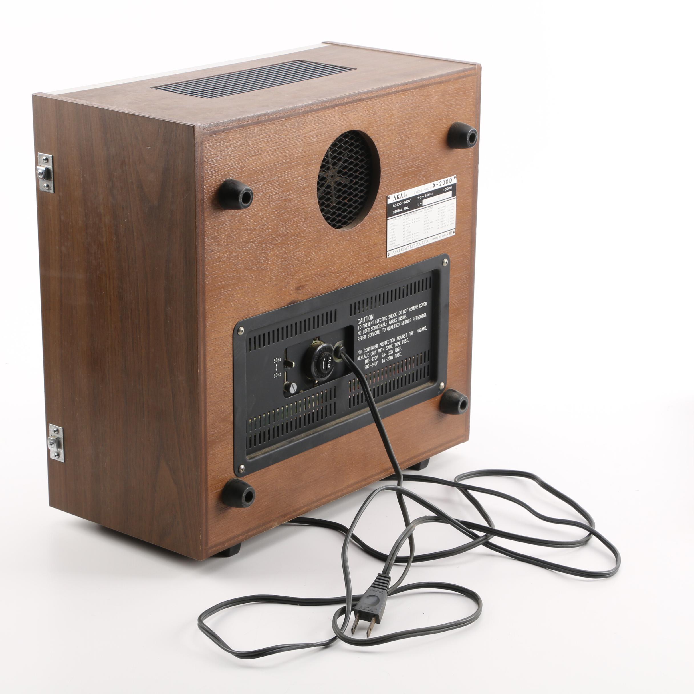 Akai X-200D Solid State Reel To Reel Tape Deck