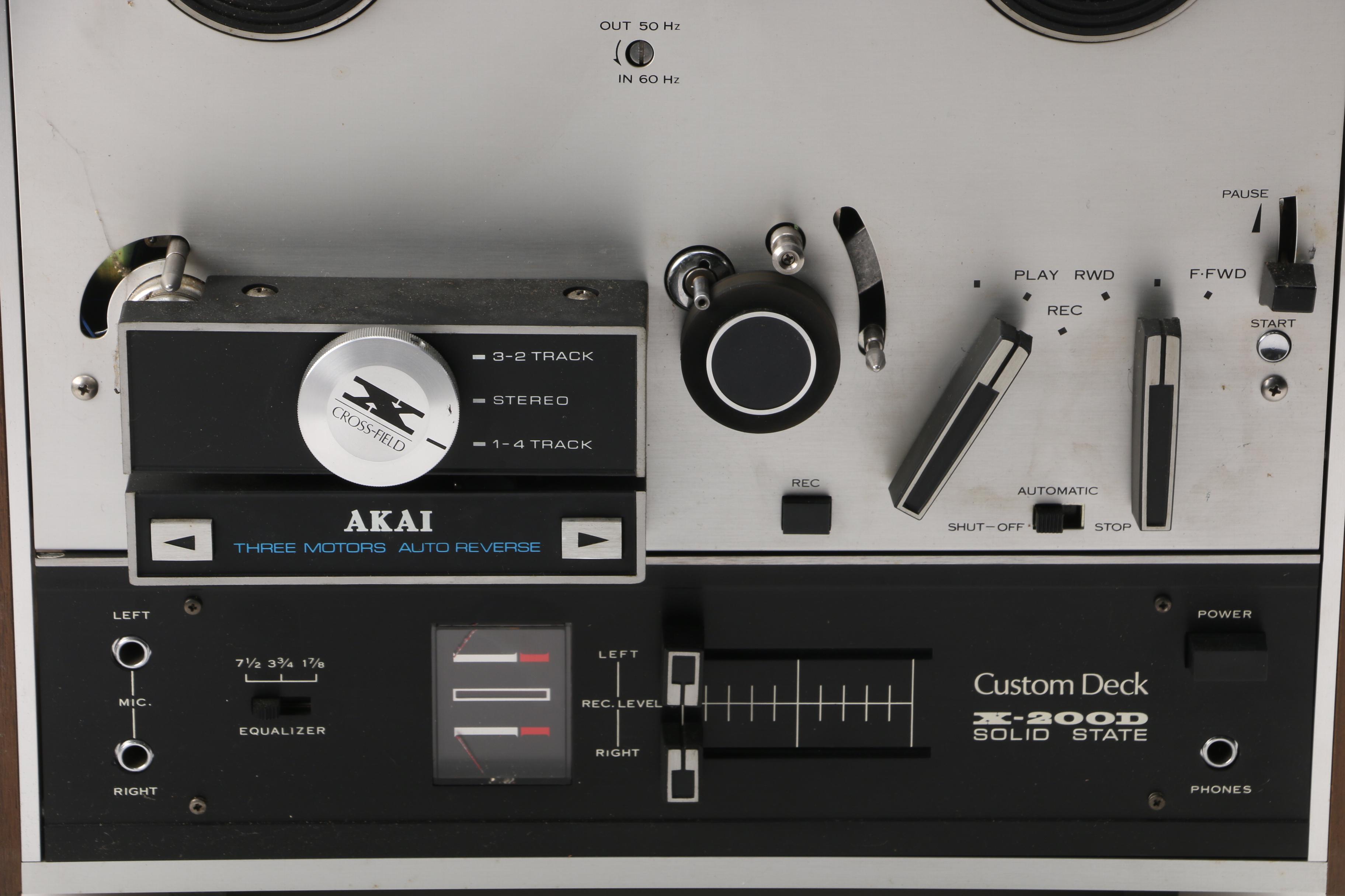Akai X-200D Solid State Reel To Reel Tape Deck