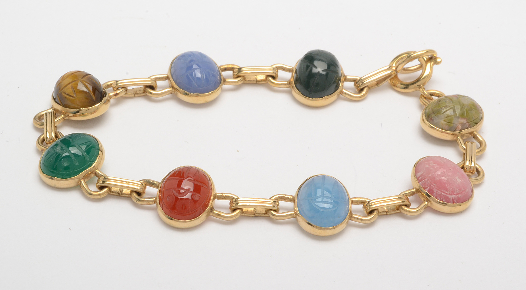 Vintage Gold-Filled Scarab Jewelry