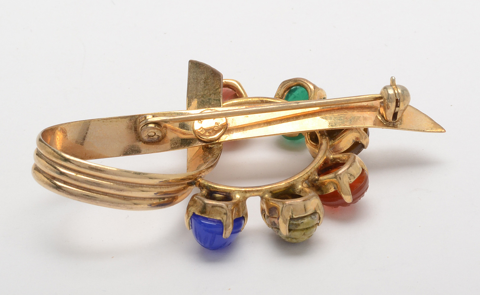 Vintage Gold-Filled Scarab Jewelry