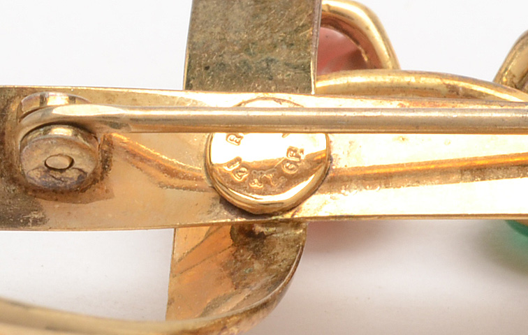 Vintage Gold-Filled Scarab Jewelry