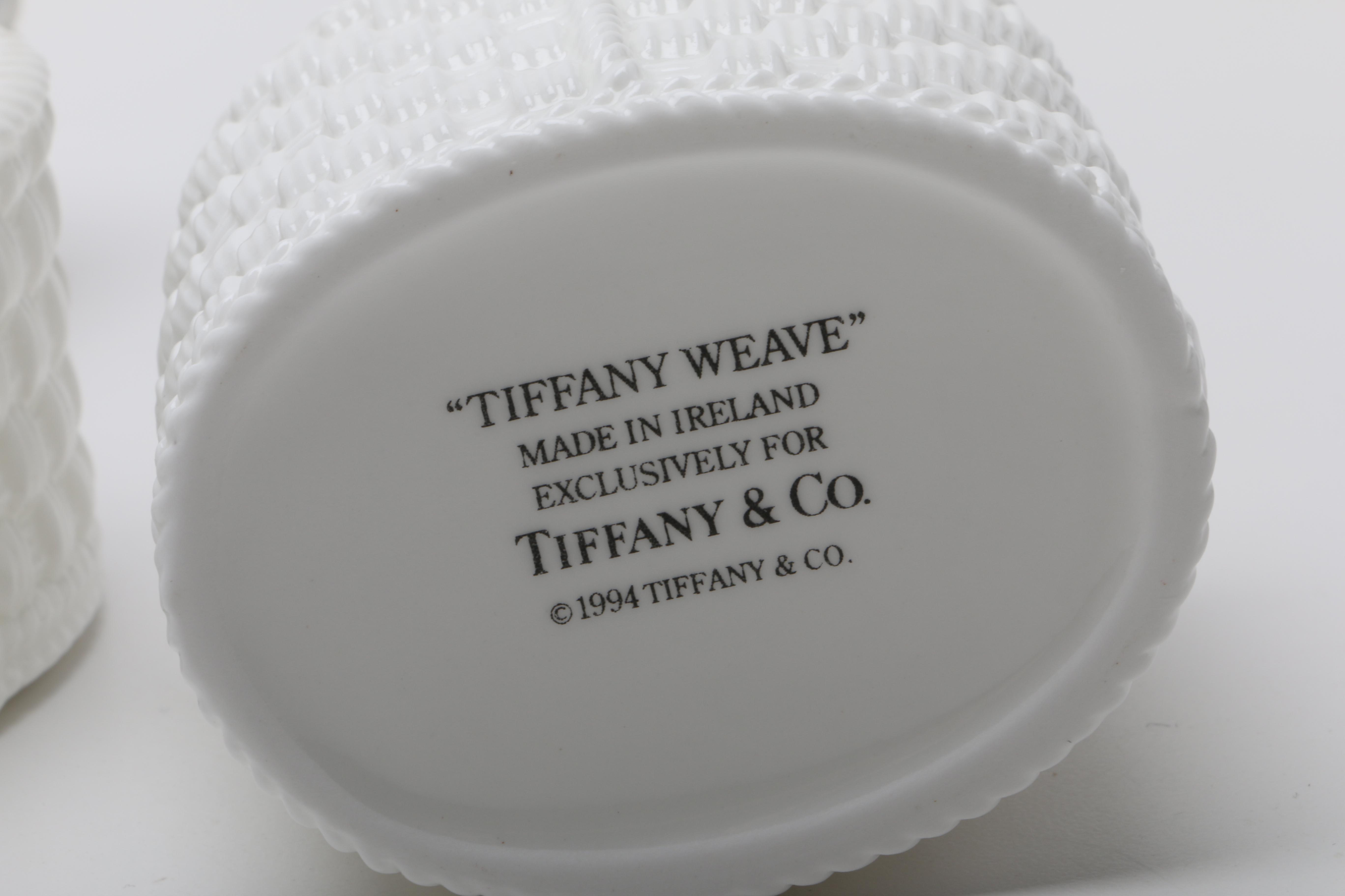 Tiffany & Co. "Tiffany Weave" Strawberry Basket