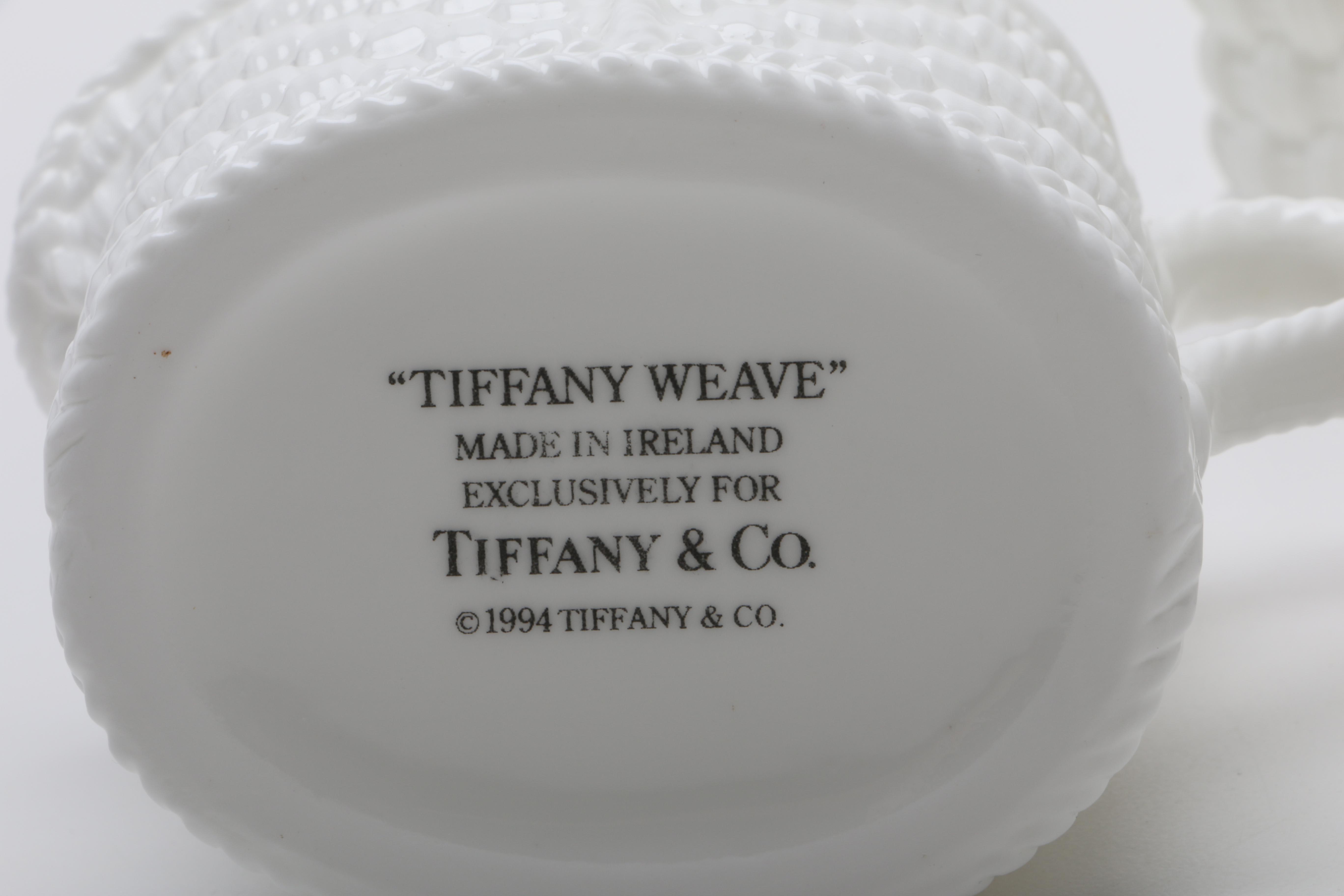 Tiffany & Co. "Tiffany Weave" Strawberry Basket
