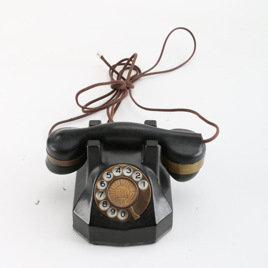 Vintage Keystone Rotary Telephone