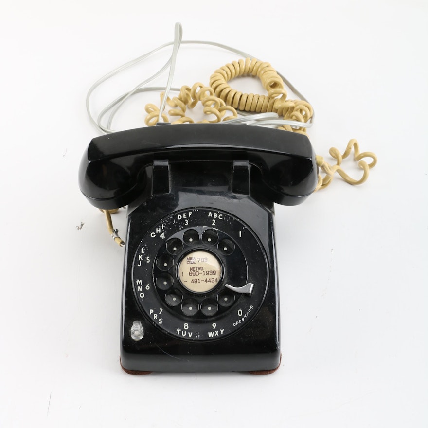 Vintage Western Electric Rotary Telephone for Bell System