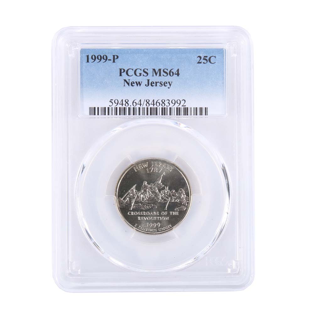 PCGS MS64 1999-P State Quarter