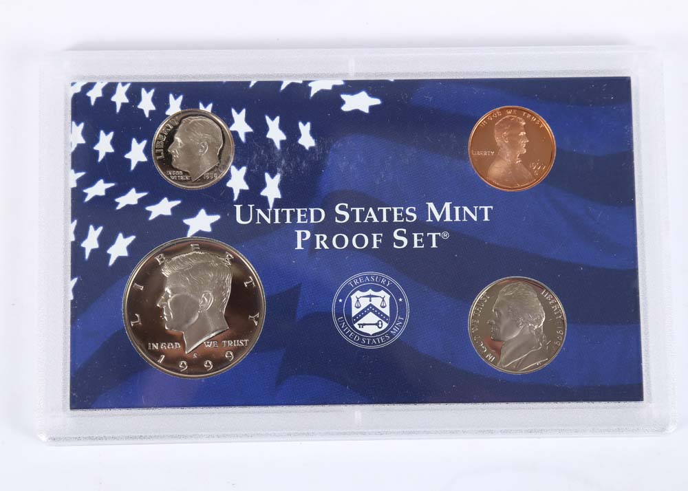 1999 United States Proof Set and 2001 United States Proof Set
