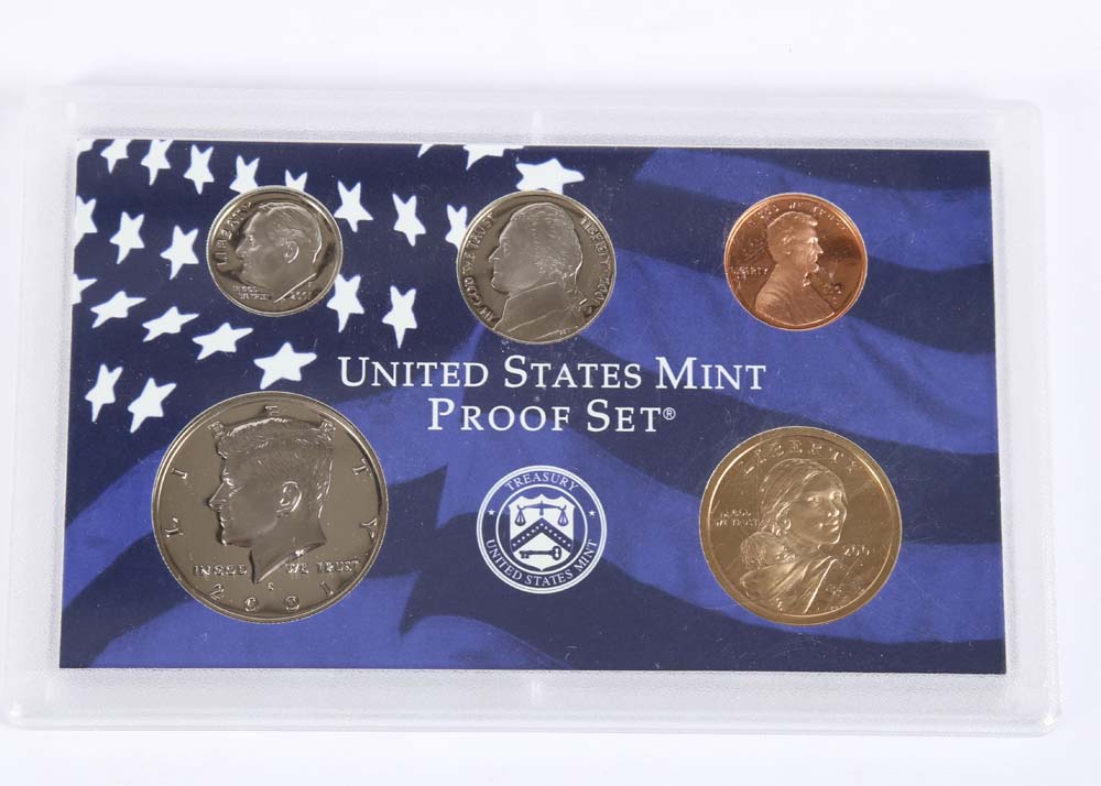 1999 United States Proof Set and 2001 United States Proof Set