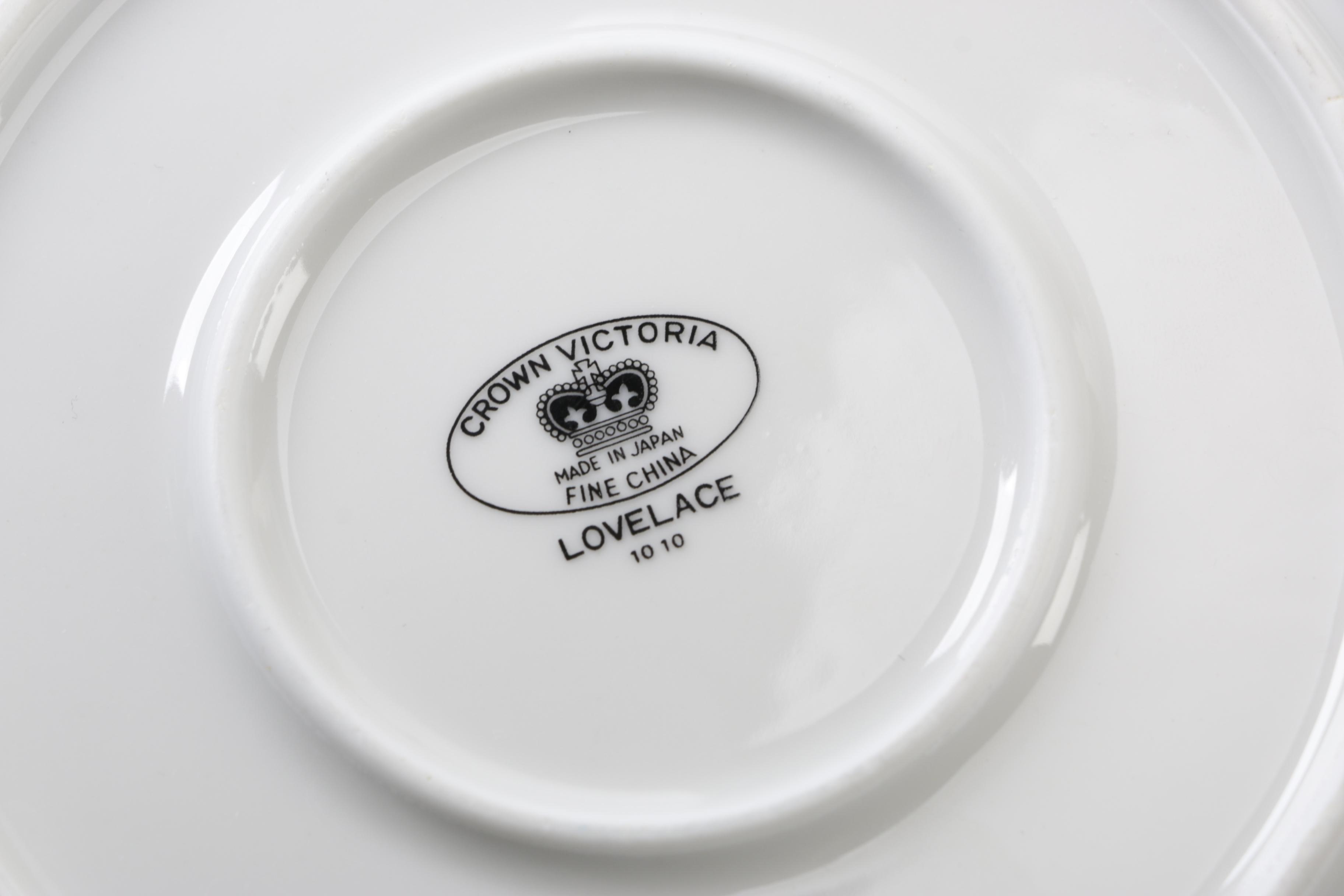 Crown Victoria "Lovelace" Porcelain Dinnerware