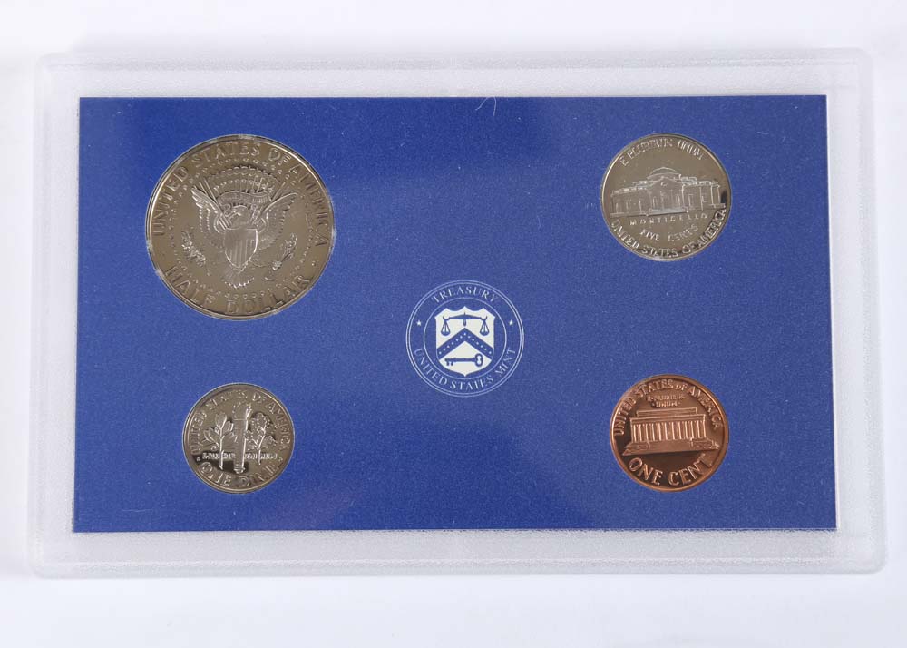 1999 United States Mint Proof Set and 2001 United States Mint Proof Set